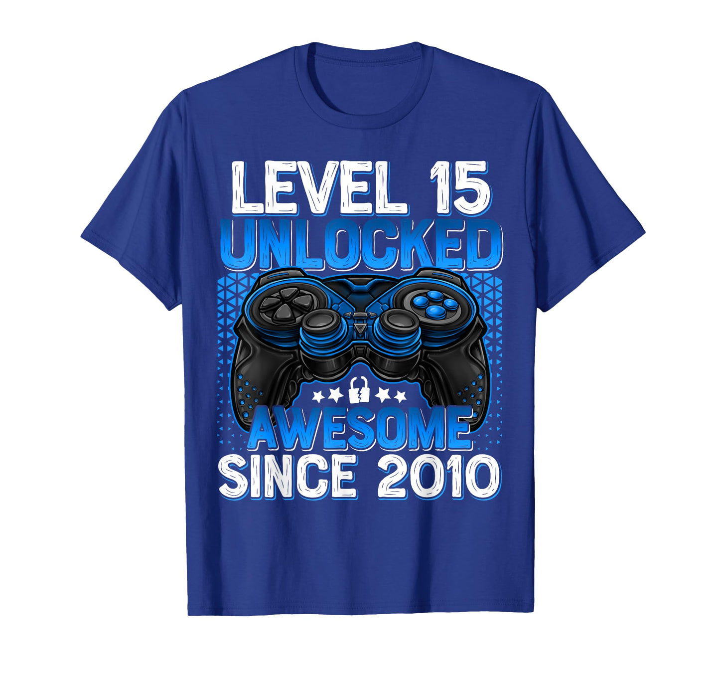 Level 15 Unlocked 15 Year Old Gifts Boys 15th Birthday Boy T-Shirt