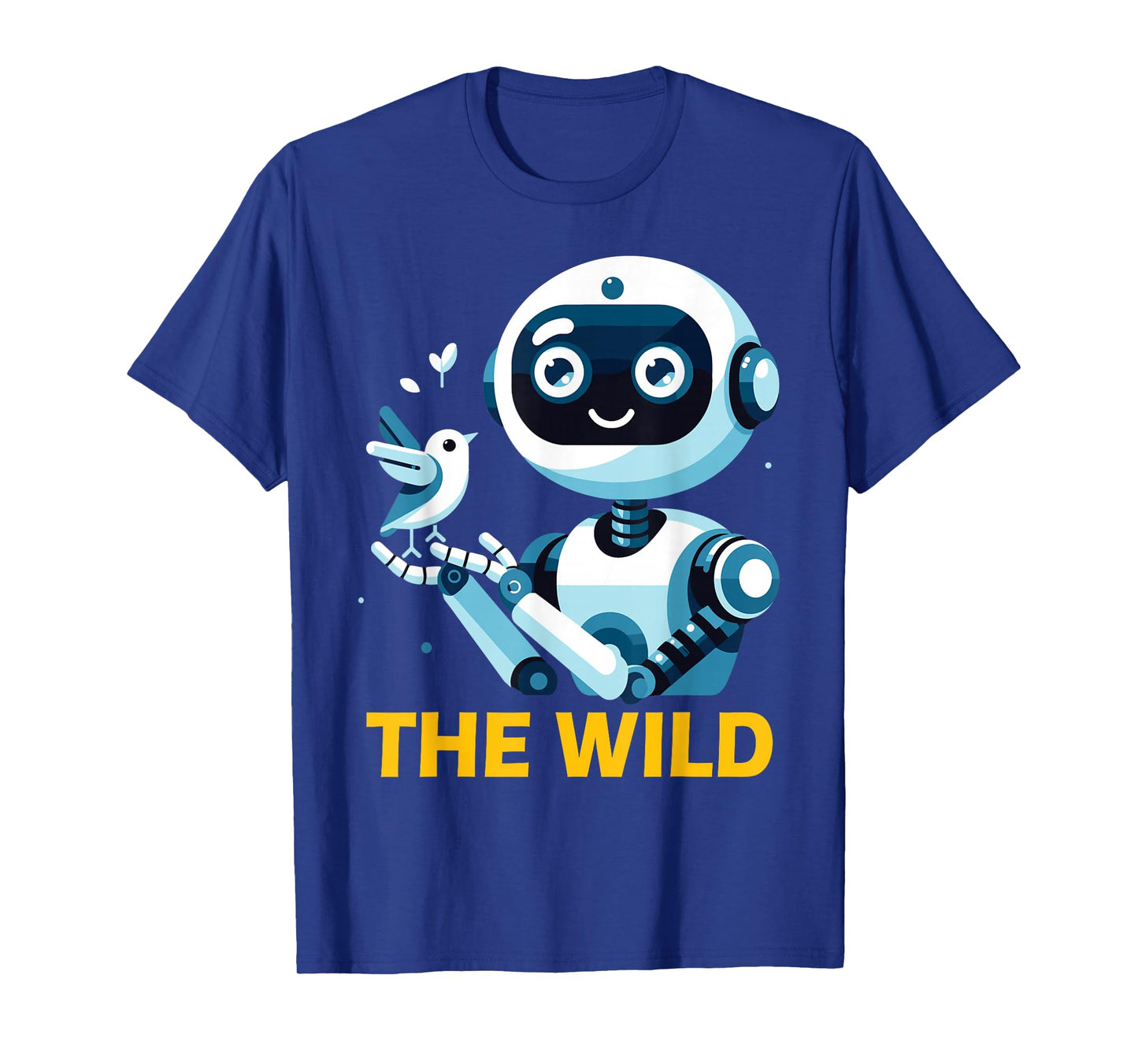 Wild Retro Vintage Machine ROBOT Art Science & Math Boy Kid T-Shirt