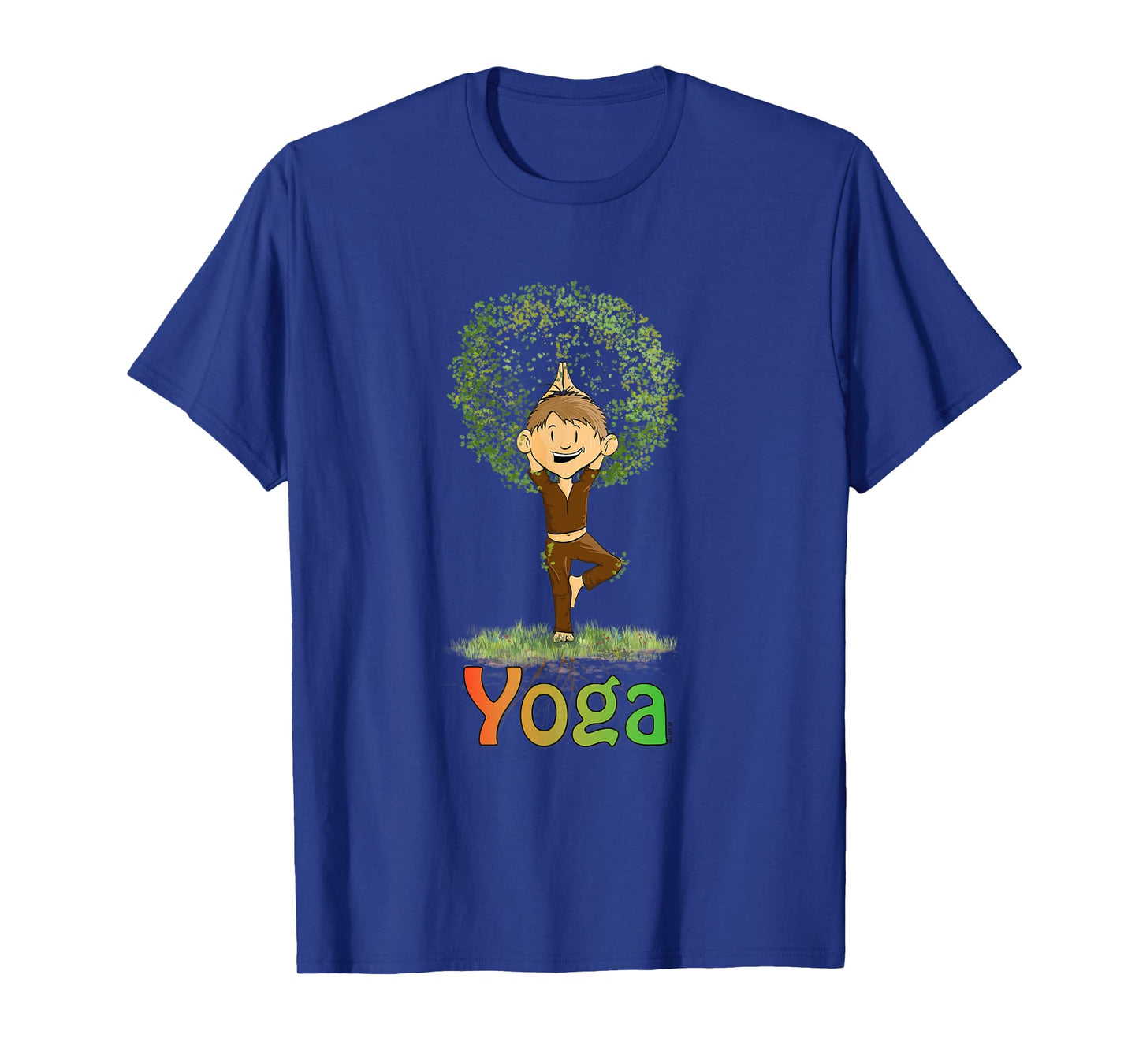 Kids Toddler Yoga Yogini The Tree Vrikshasana T-Shirt