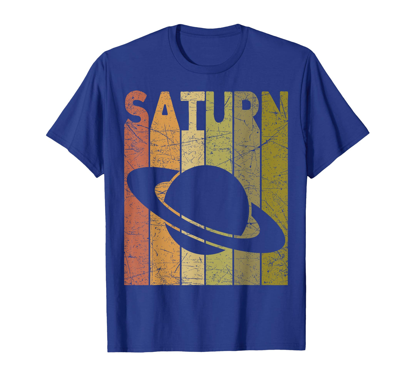 Saturn Vintage Saturn Planet Retro Space Nerd T-Shirt