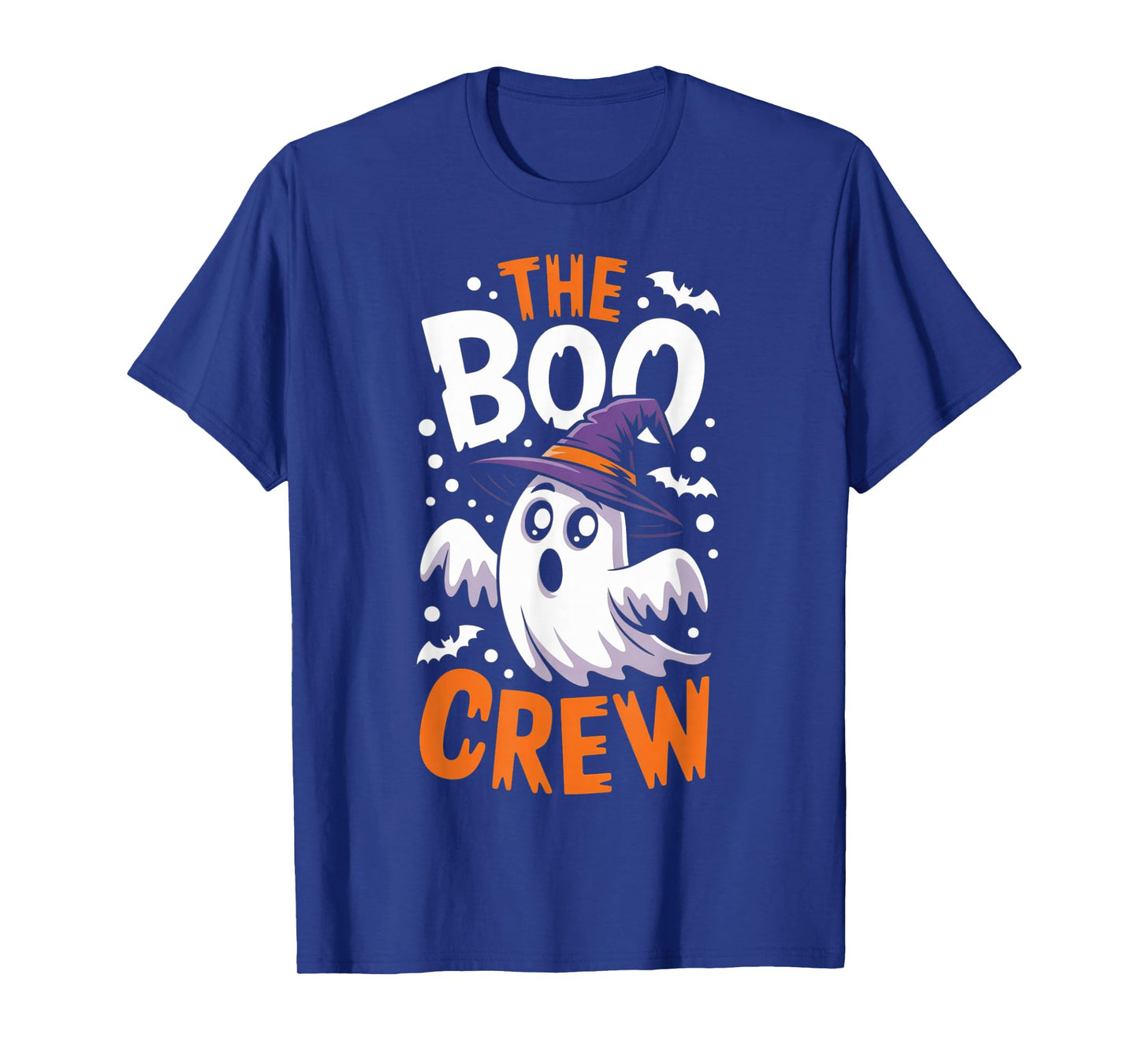 Halloween Ghost The Boo Crew Costume Matching Women Gifts T-Shirt