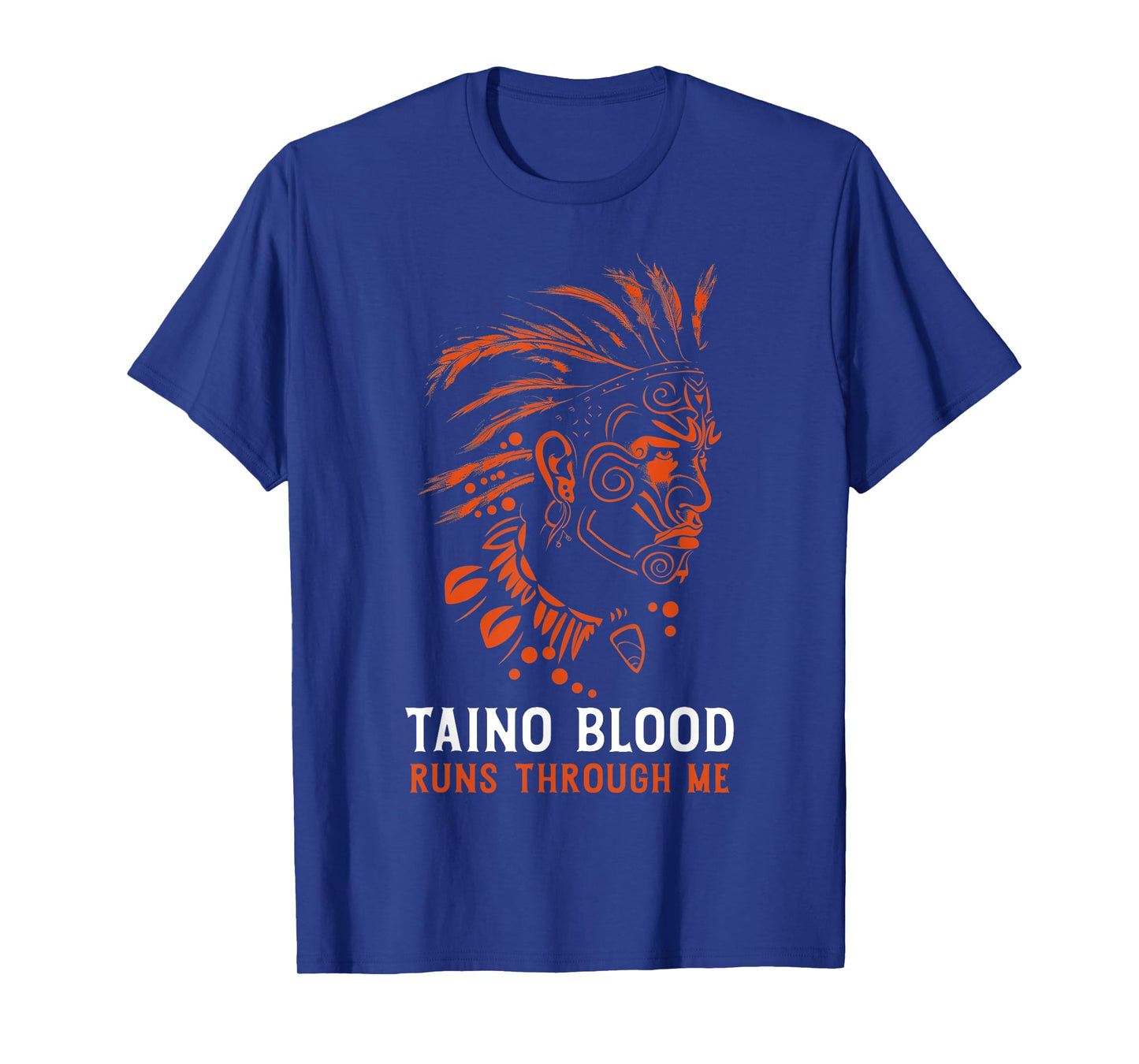 Taino Blood Runs Through Me Boricua Boriken Pride T-Shirt