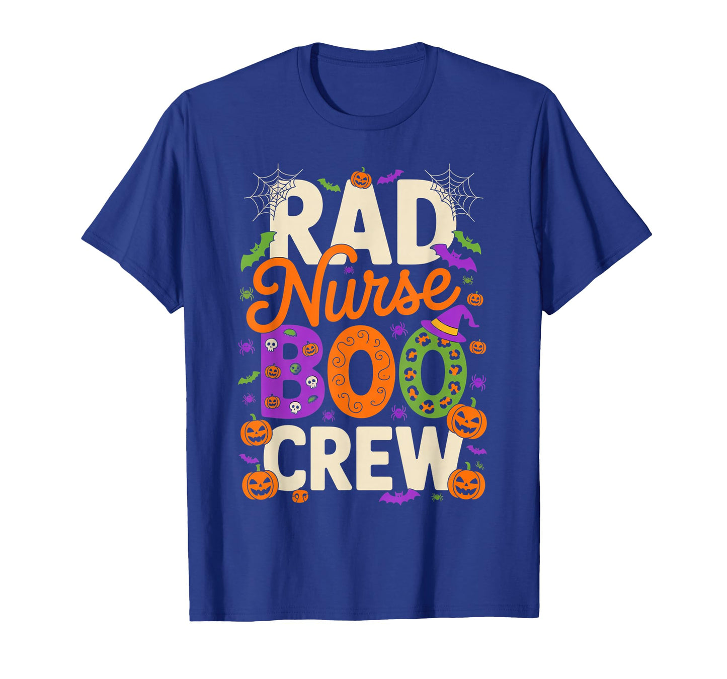 Rad Nurse Boo Crew Halloween Matching Spooky for Staff T-Shirt