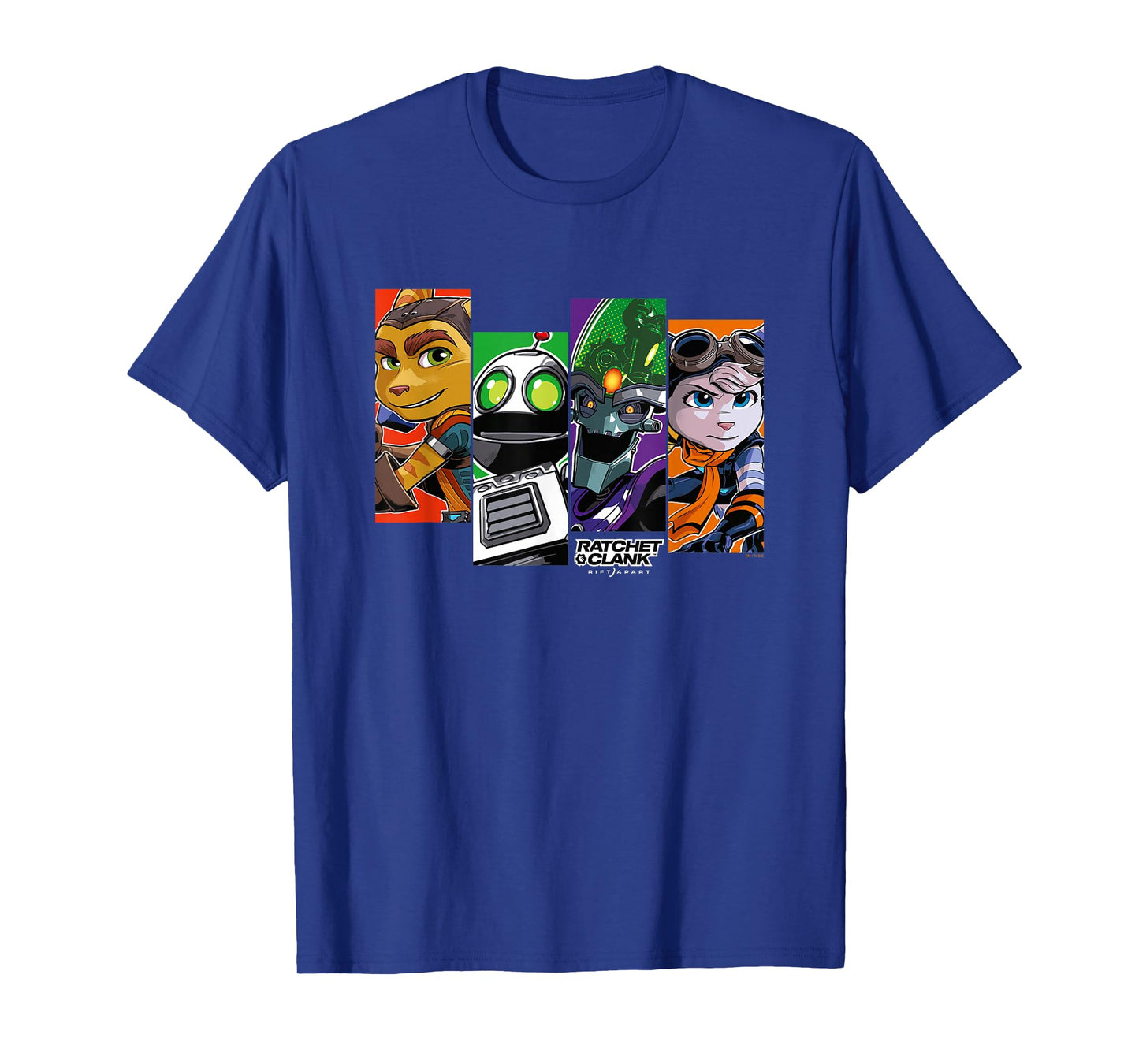 Ratchet & Clank Rift Apart Character Grid T-Shirt
