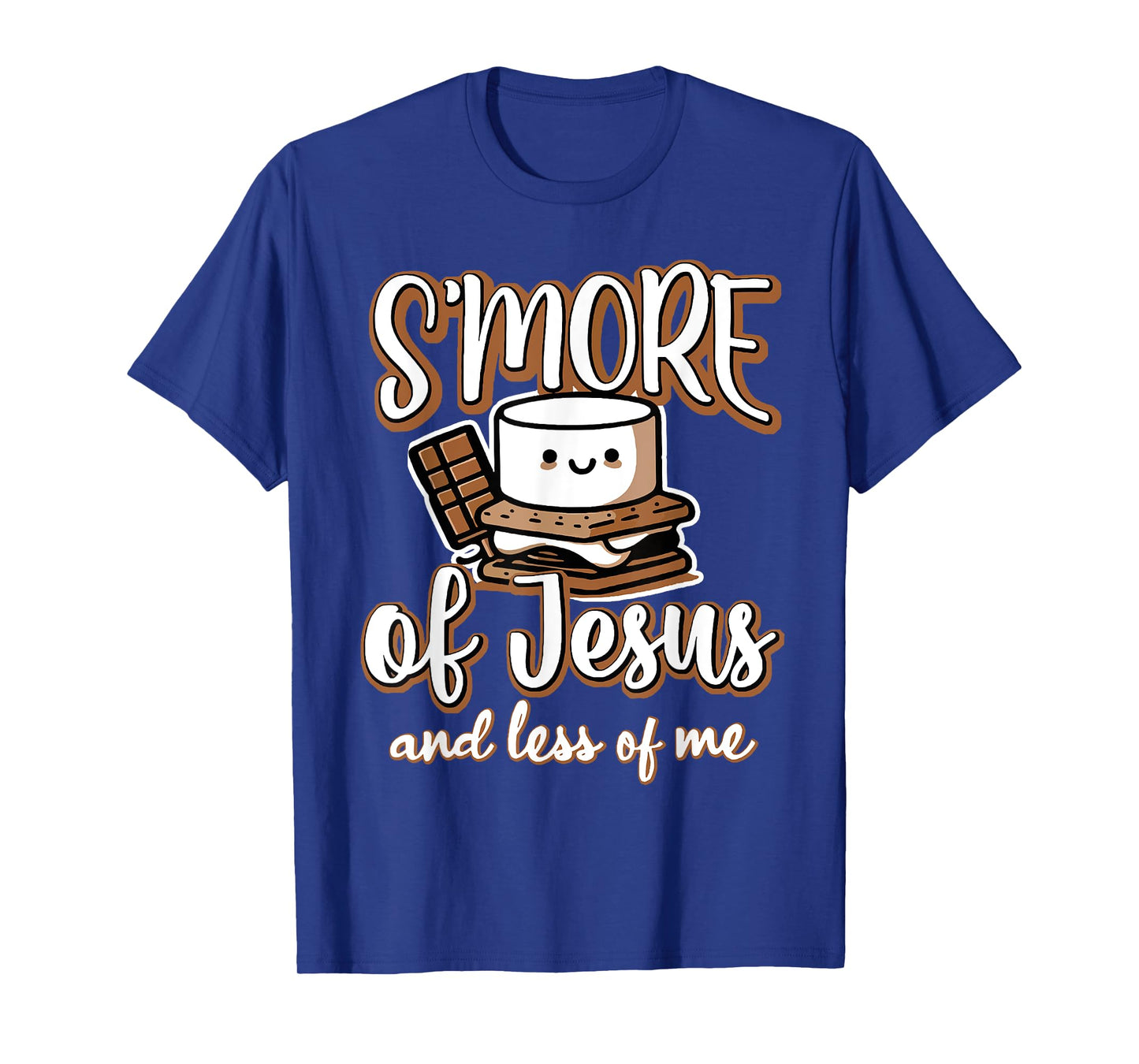 Smore Of Jesus Less Of Me Christian Camper Camping Crew Kids T-Shirt