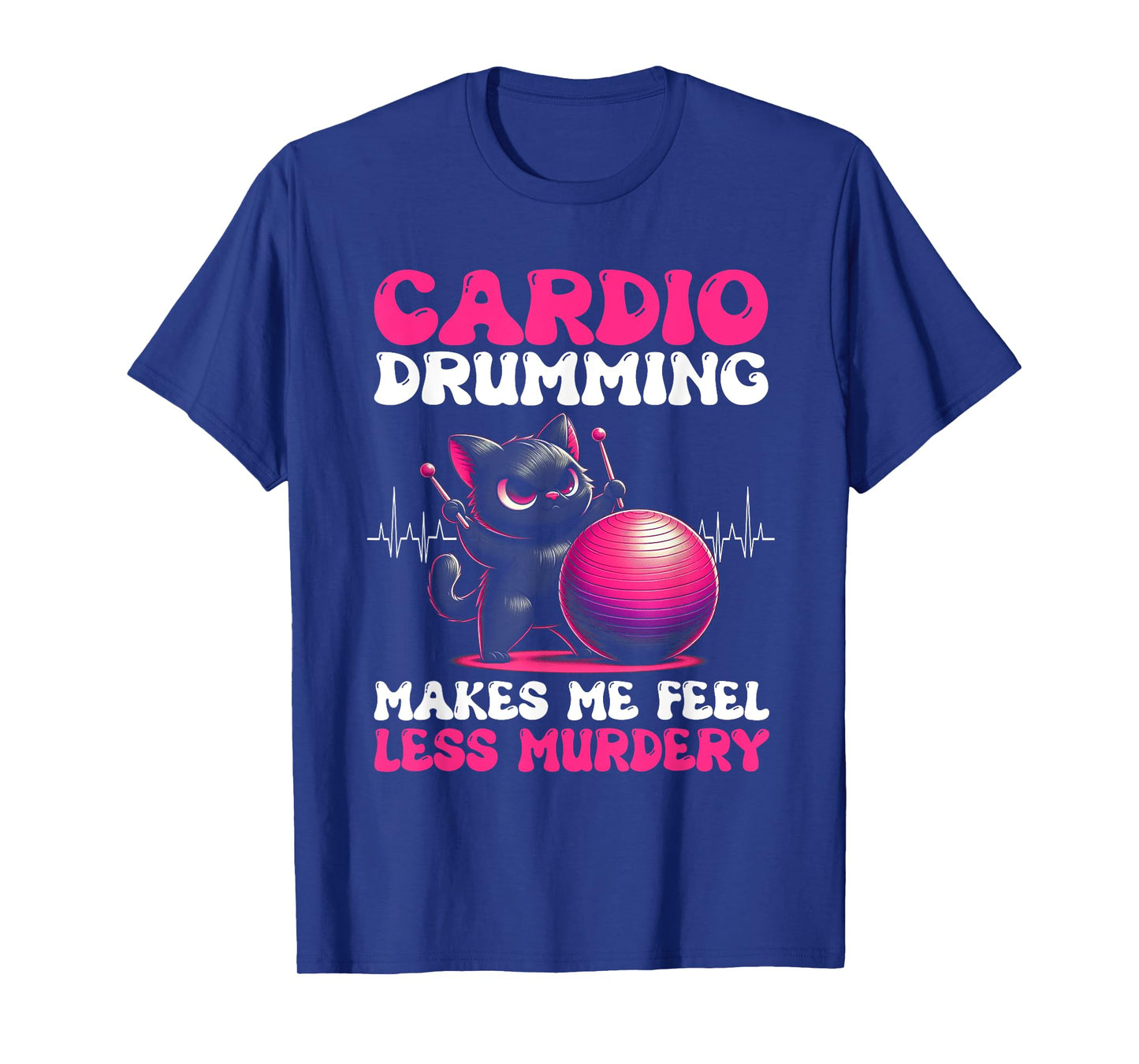 Drumming fitness Cardio drumming women T-Shirt