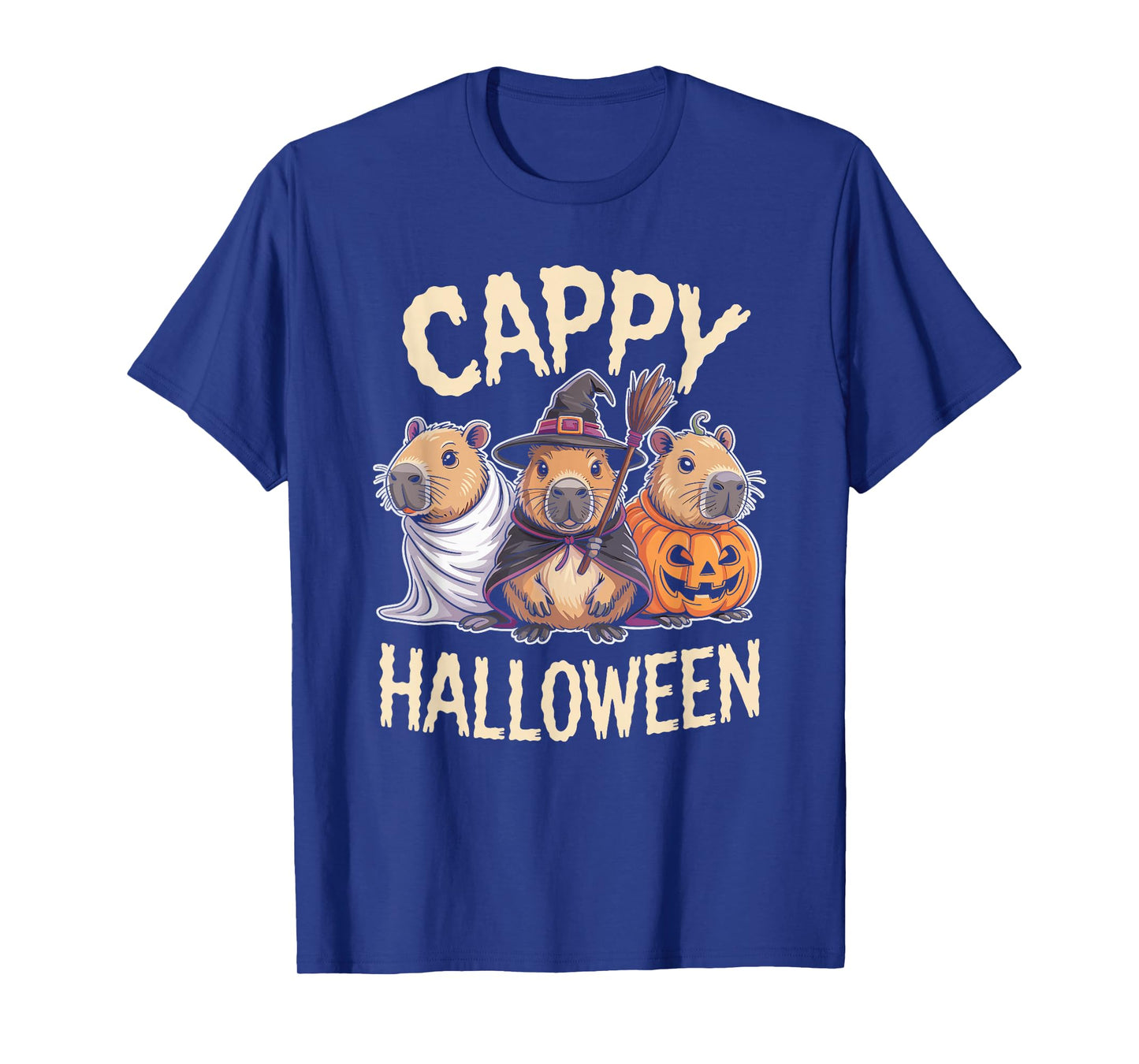 Cappy Halloween Funny Capybara T-Shirt
