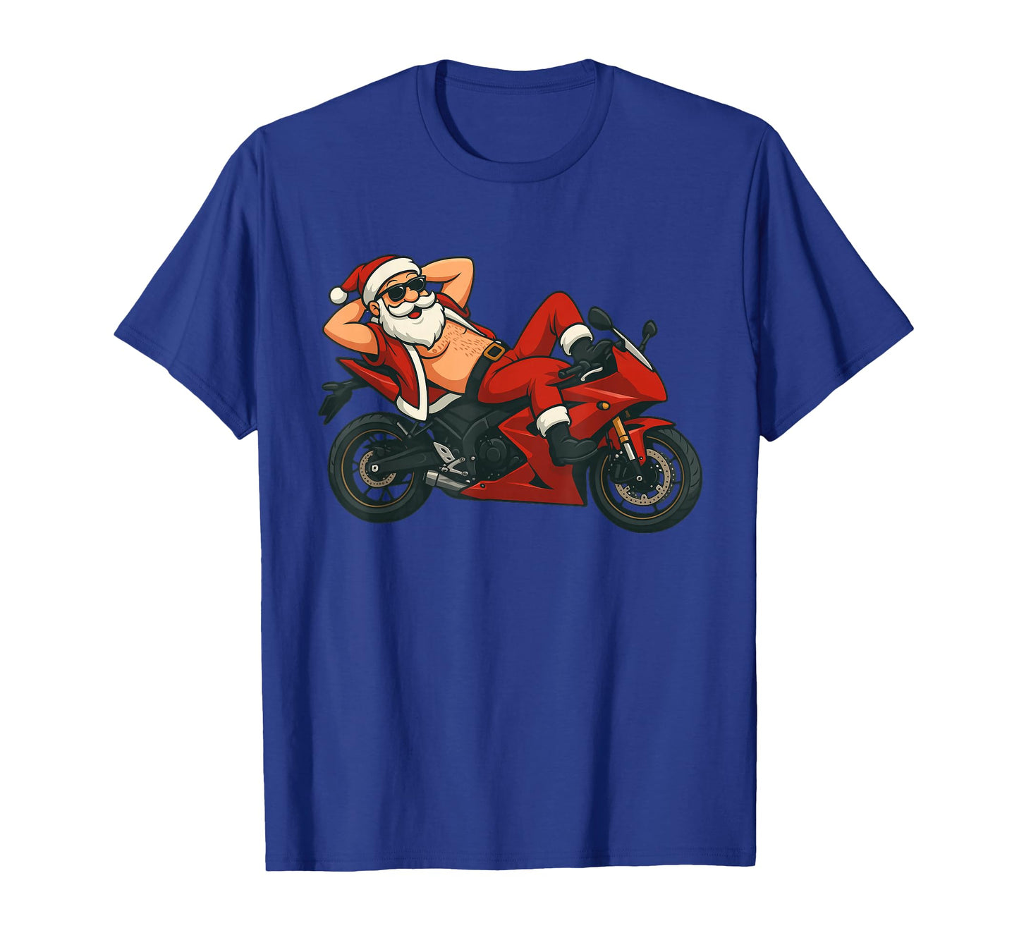 Hot Christmas Costume for Motorcycle and Bikes Lovers T-Shirt
