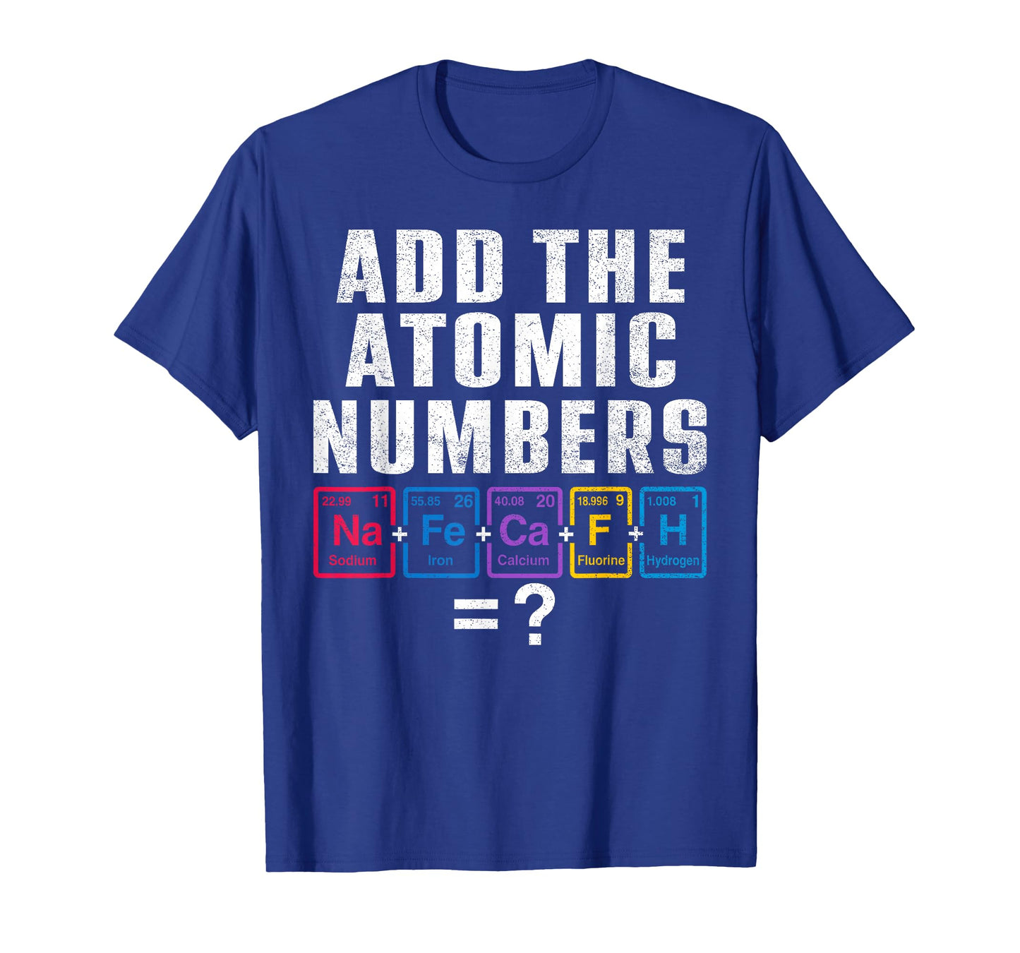 Vintage 67 Six Seven Meme Matching Elements Periodic Table T-Shirt