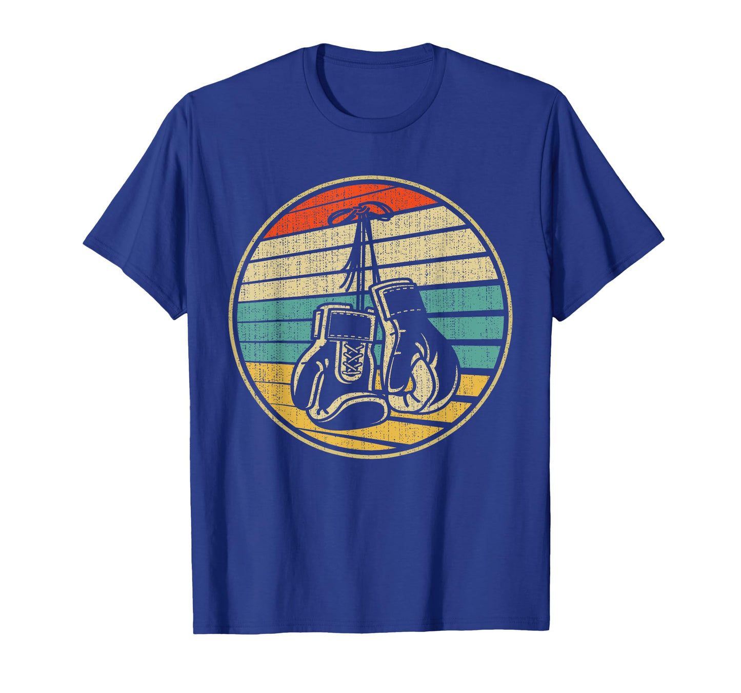 Vintage Retro 60s 70s Style Boxing Gloves Boxer Player Lover T-Shirt