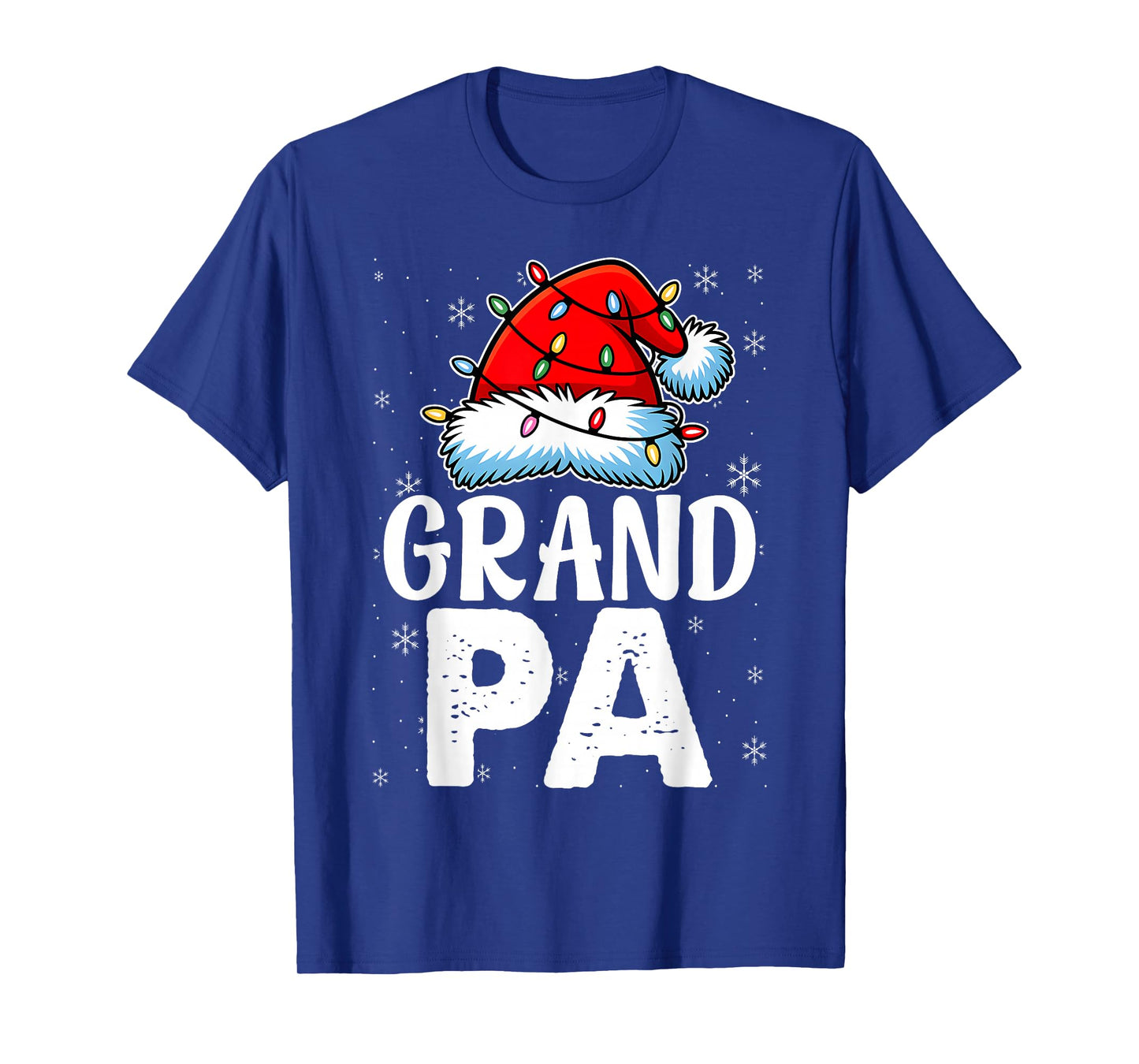Grandpa Santa Christmas Family Matching Pyjamas Xmas Father T-Shirt