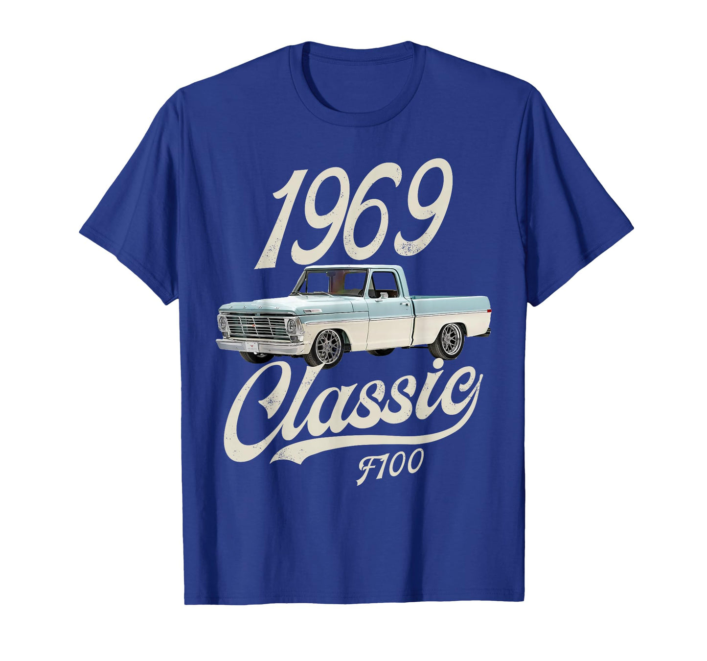 1969 classic f100 blue white T-Shirt