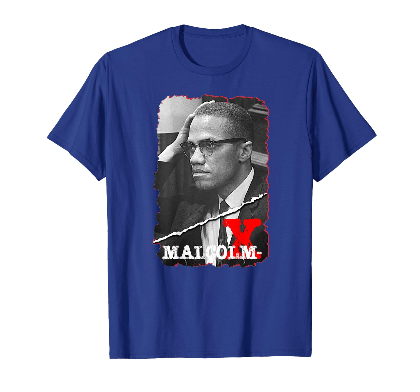 Malcolm X_001_Back Printed T-Shirt