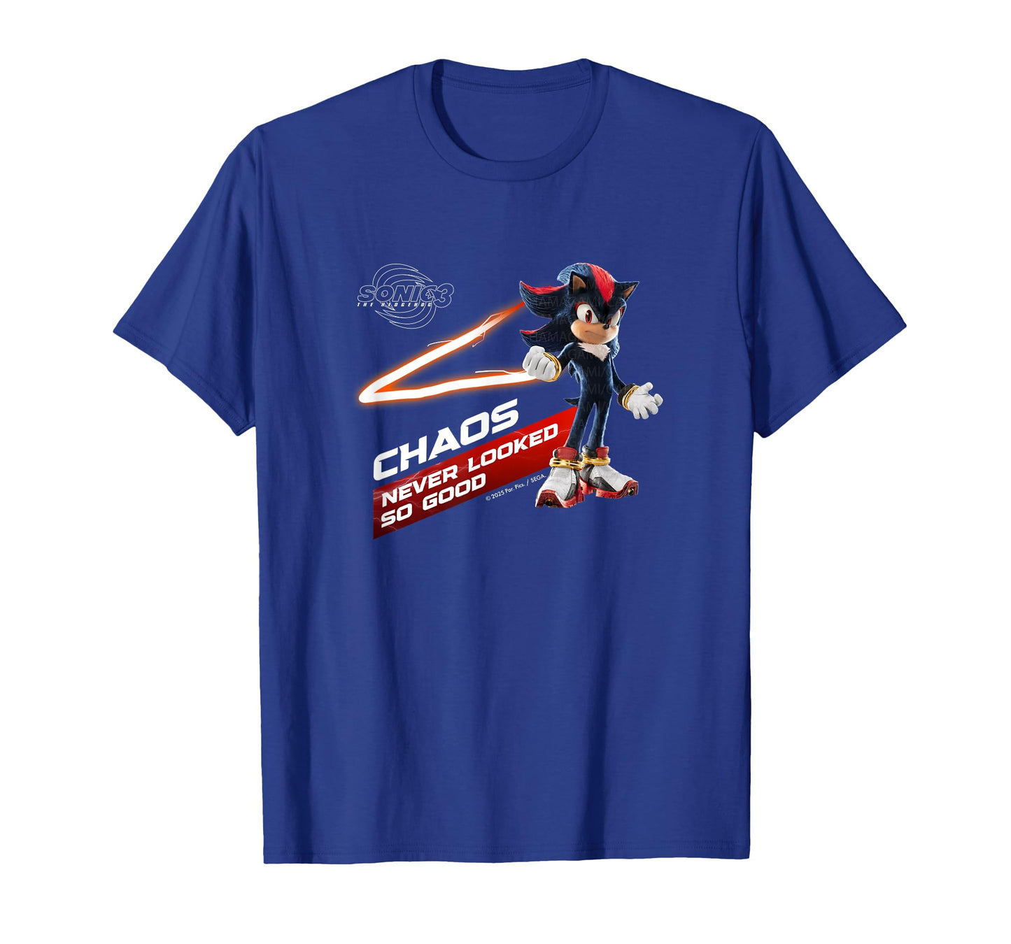 Sonic the Hedgehog 3 - Shadow "Chaos Never Looked So Good" T-Shirt