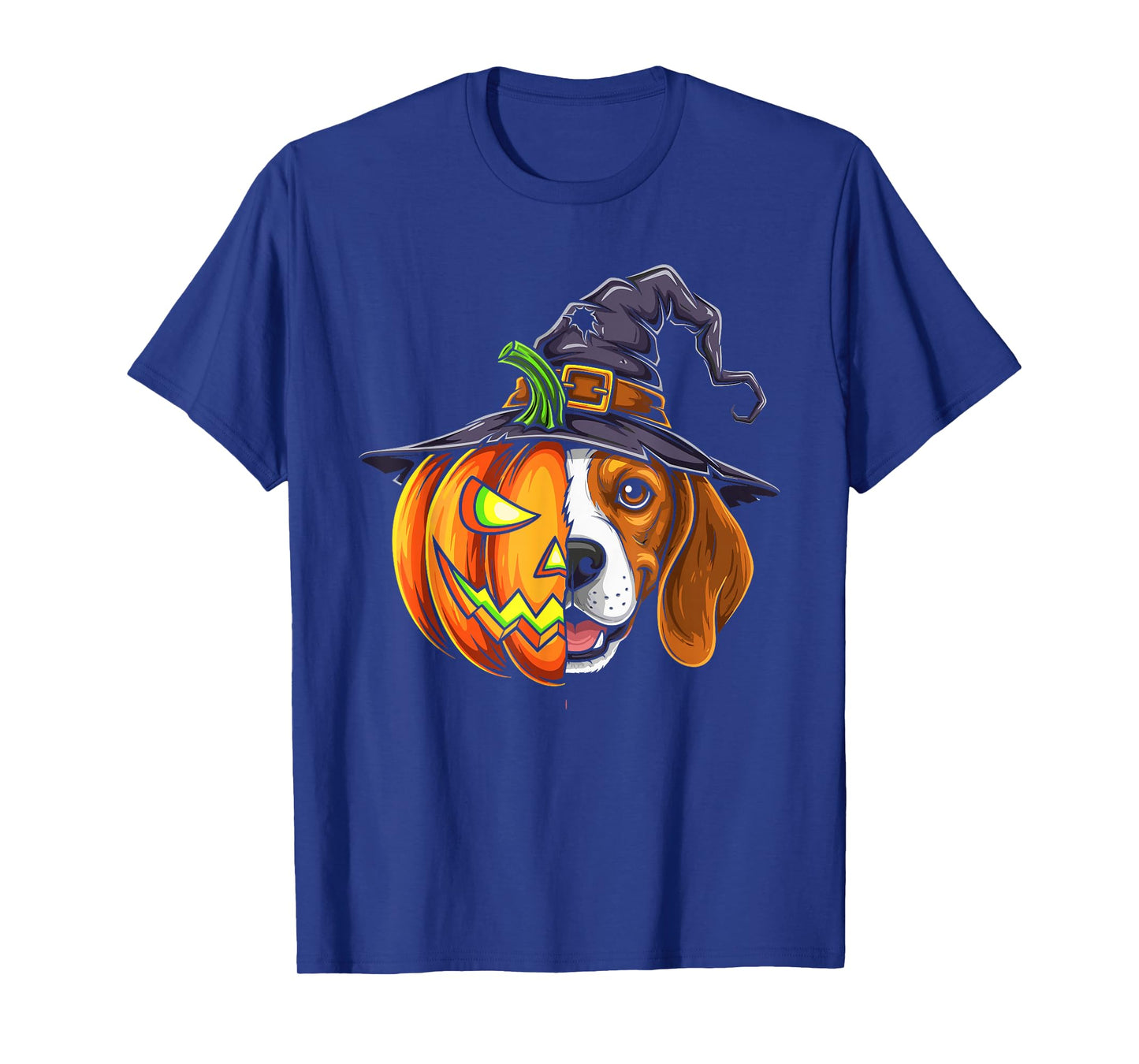 Beagle Pumpkin Jack O Lantern Halloween Kids Mens Womens T-Shirt