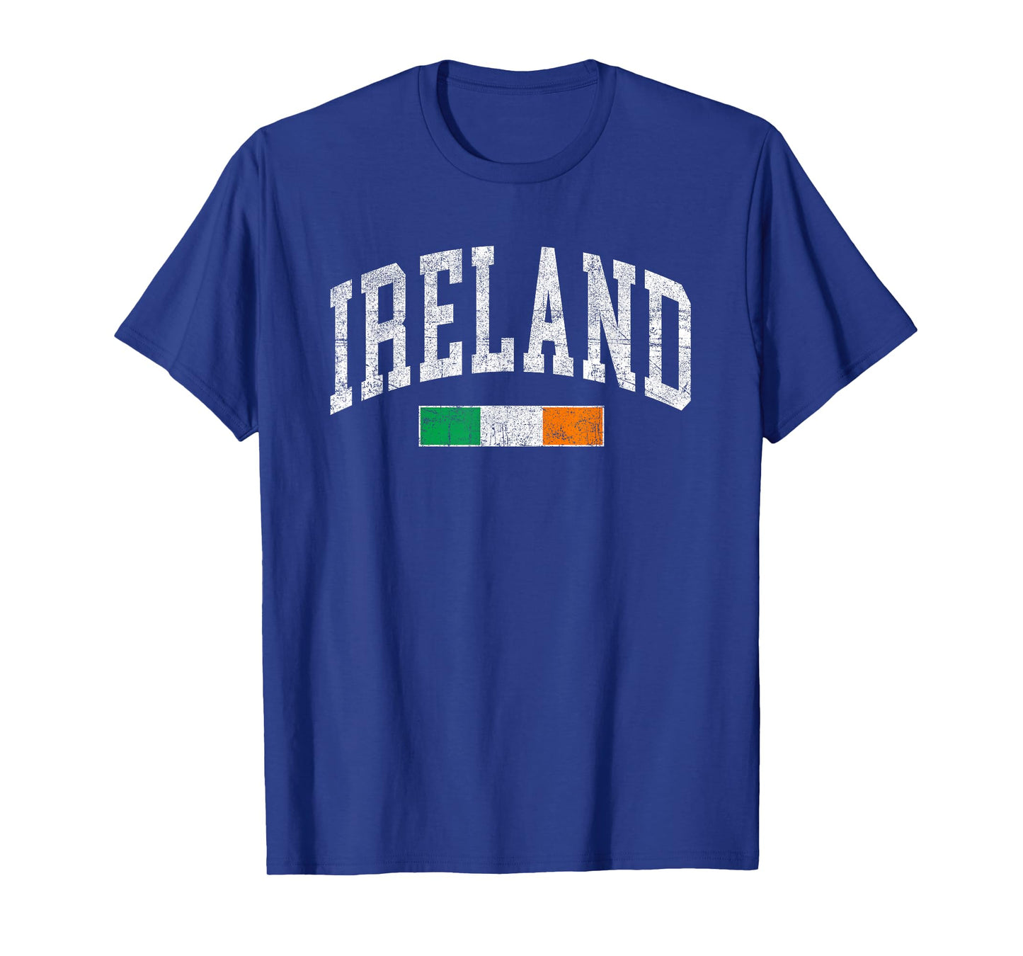 Vintage Ireland Flag Irish Retro Throwback Mens Womens Kids T-Shirt