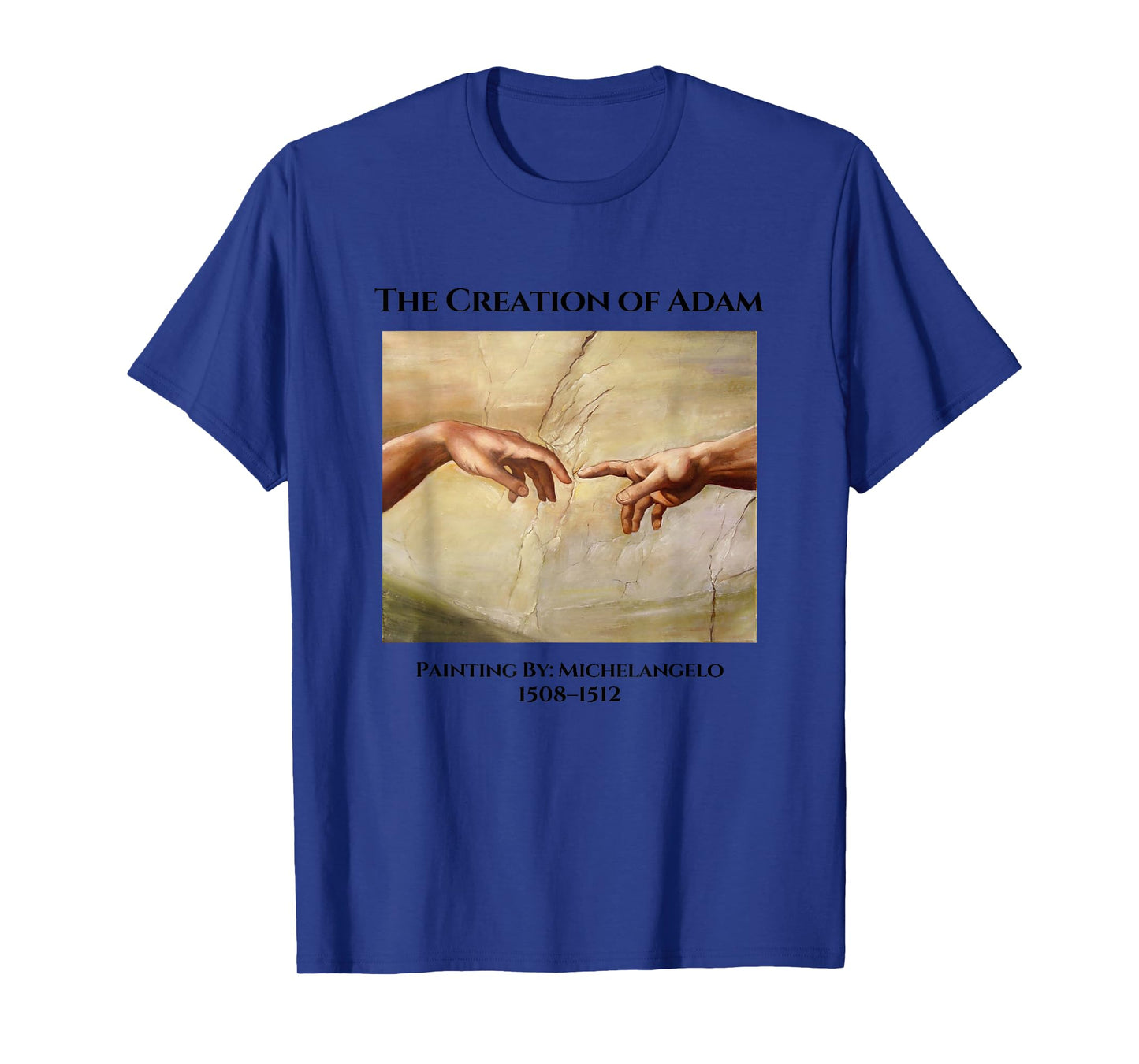 The Creation of Adam Novelty Graphic Tees & Cool Art Designs T-Shirt