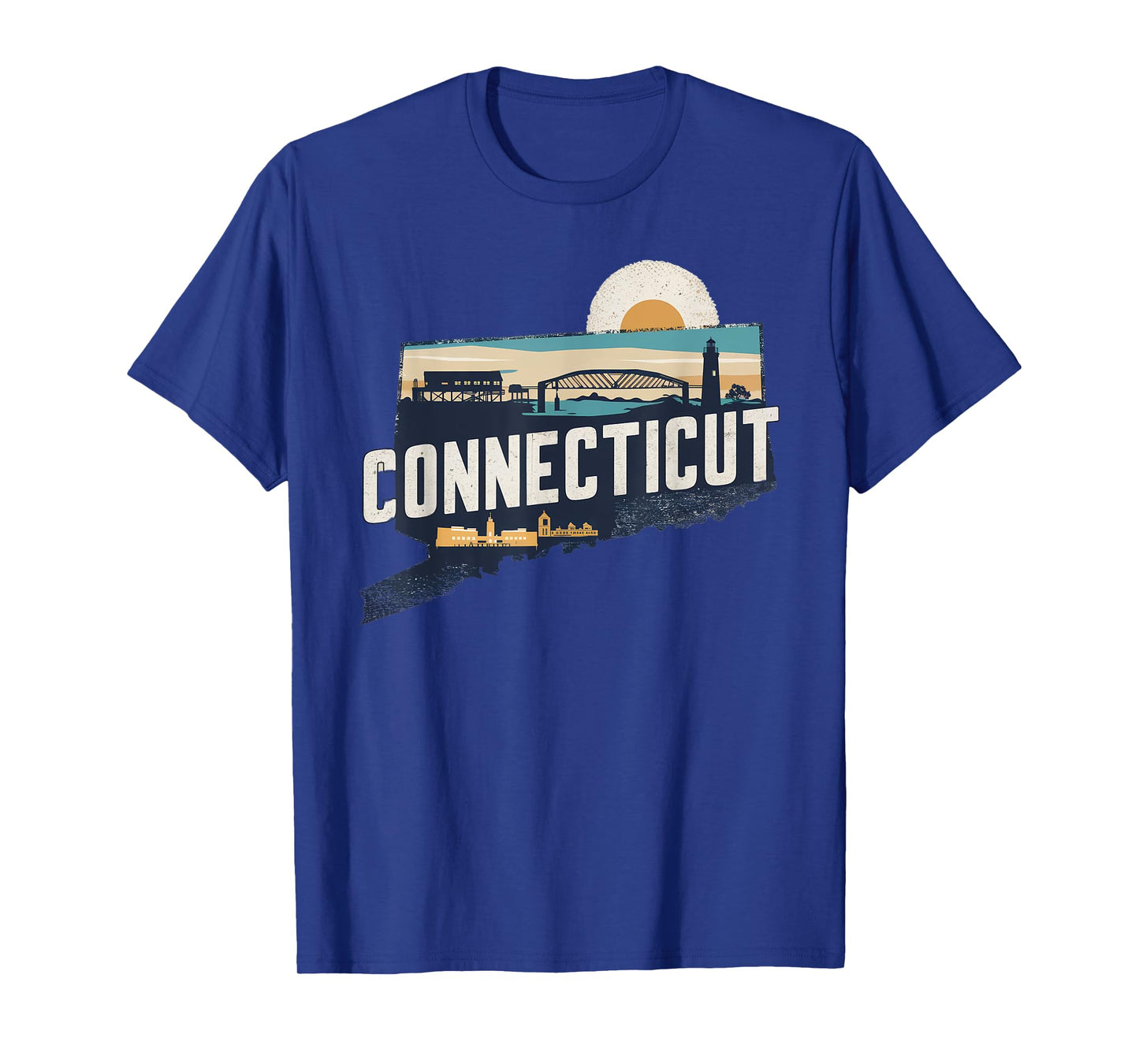Connecticut State of Connecticut Retro Connecticut T-Shirt