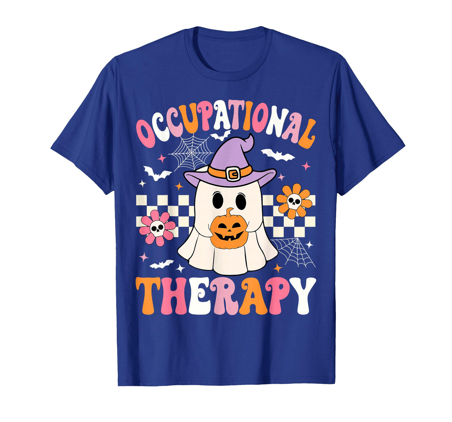 Groovy OT Halloween Occupational Therapy Halloween OT Ghost T-Shirt