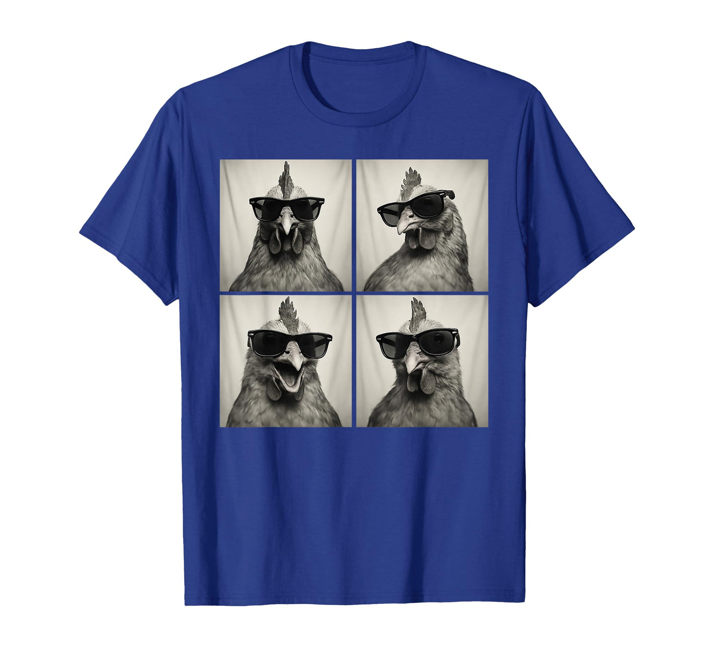 Funny Chicken Lover Cute Farm Animal Photo Booth T-Shirt