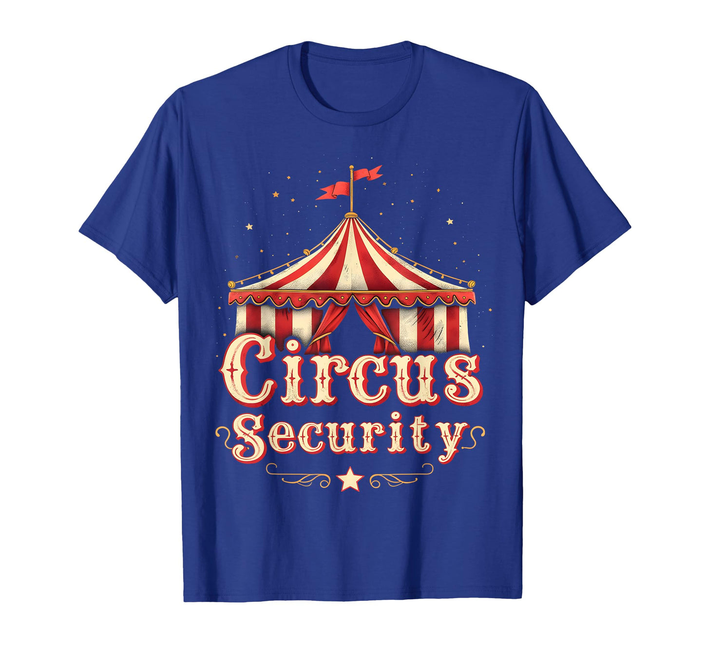 Circus Security Retro Carnival Tent T-Shirt