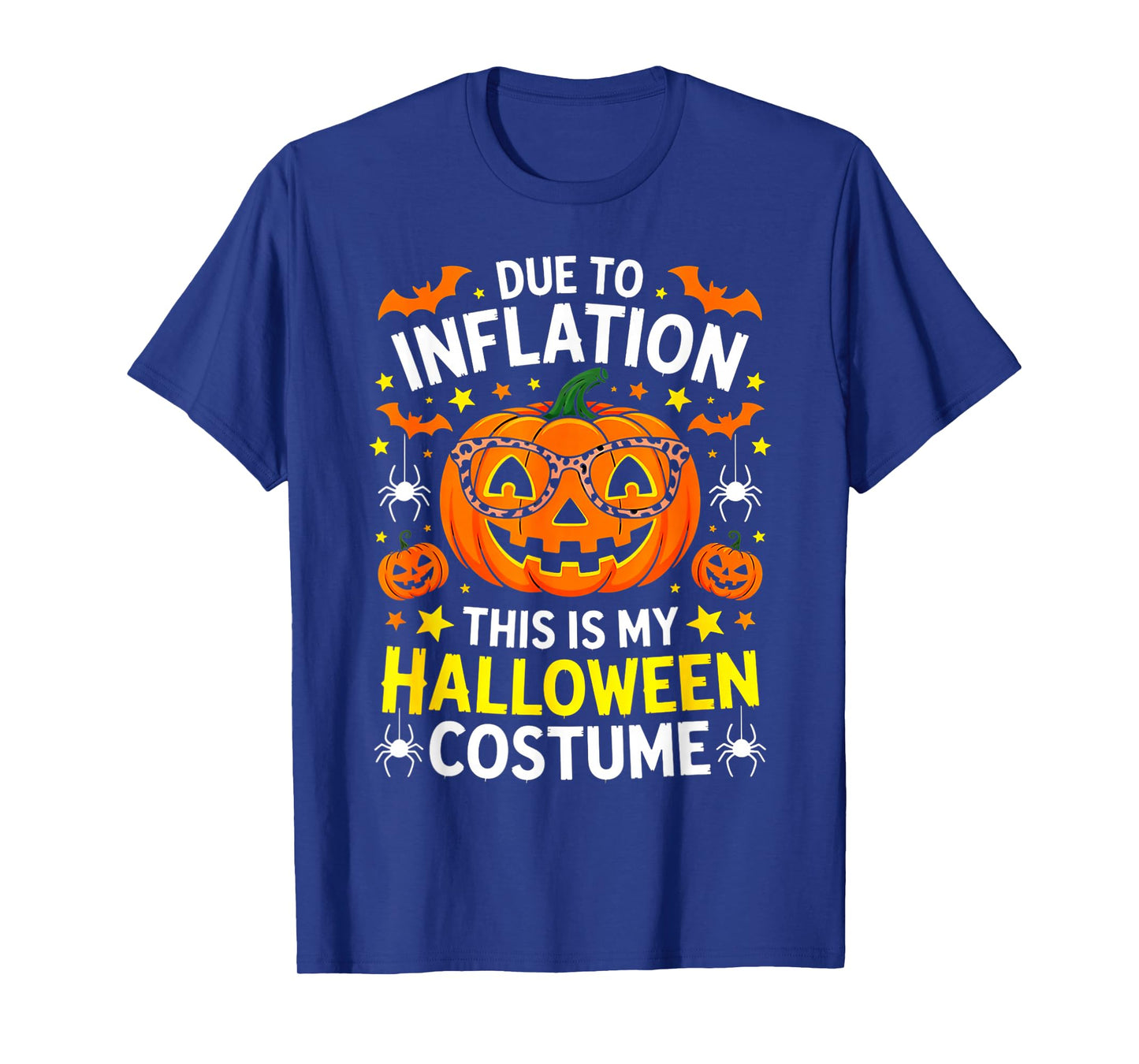 Funny Shirt Halloween 2025 Pumpkin Costume Men Women T-Shirt