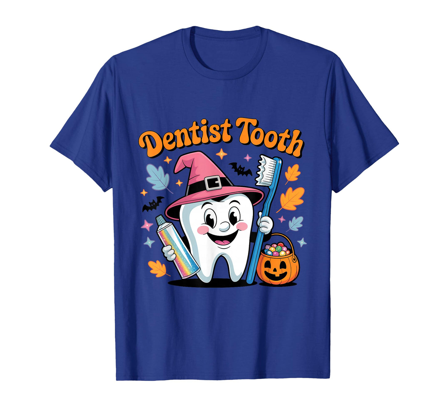Halloween Dentist Tooth Cute Witch tee T-Shirt