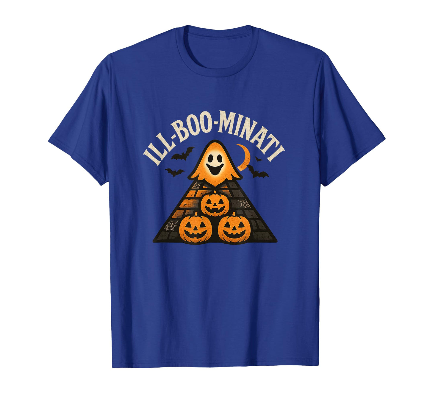 Ill-Boo-minati Halloween Spooky Ghost Pyramid T-Shirt