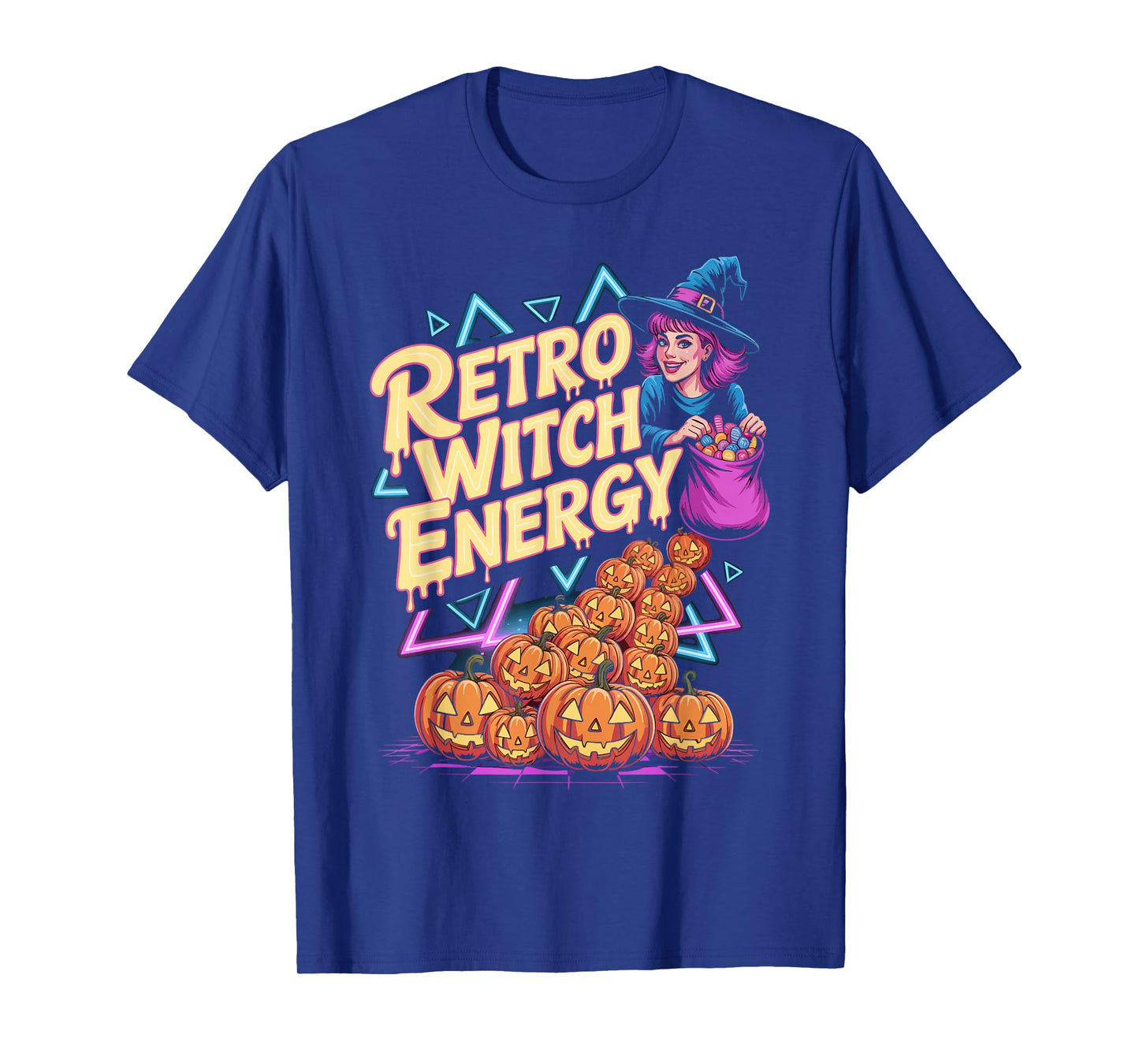 Retro Funny Witch Halloween T-Shirt