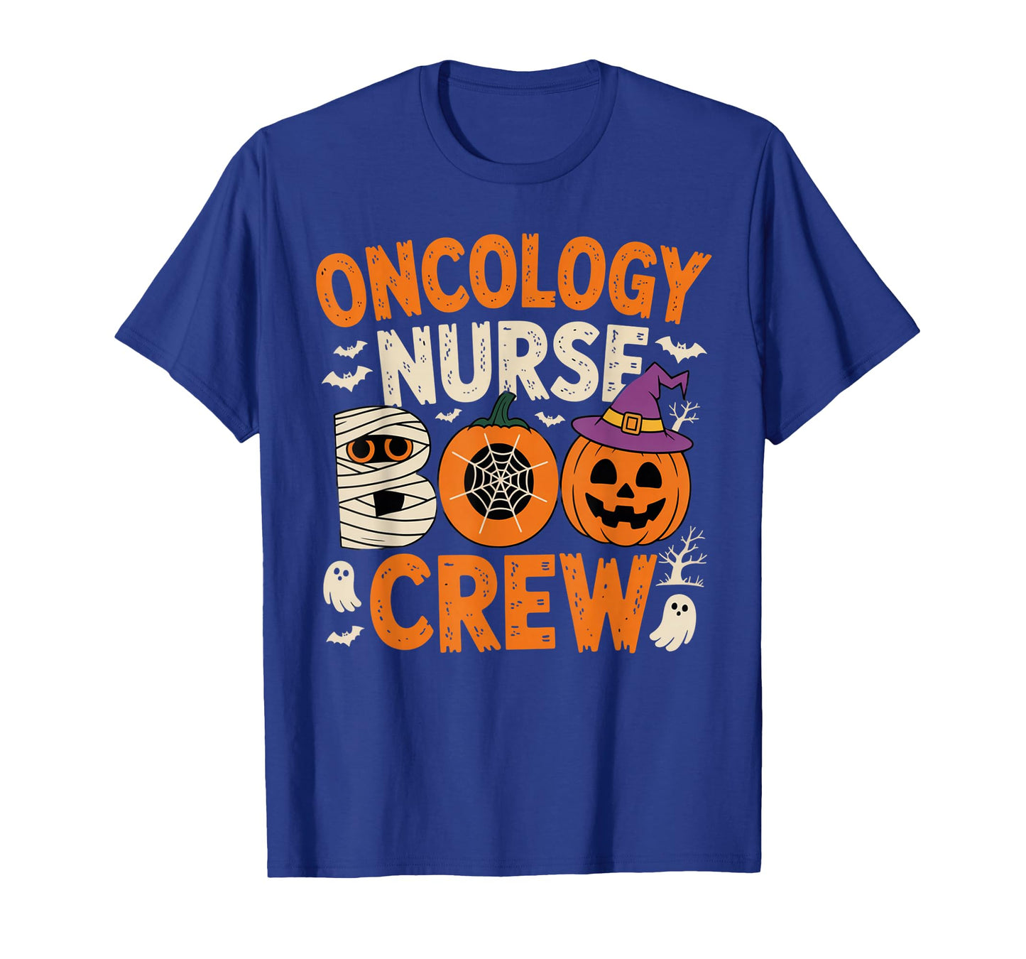 Oncology Nurse Boo Crew Spooky Halloween Nurse Outfit T-Shirt