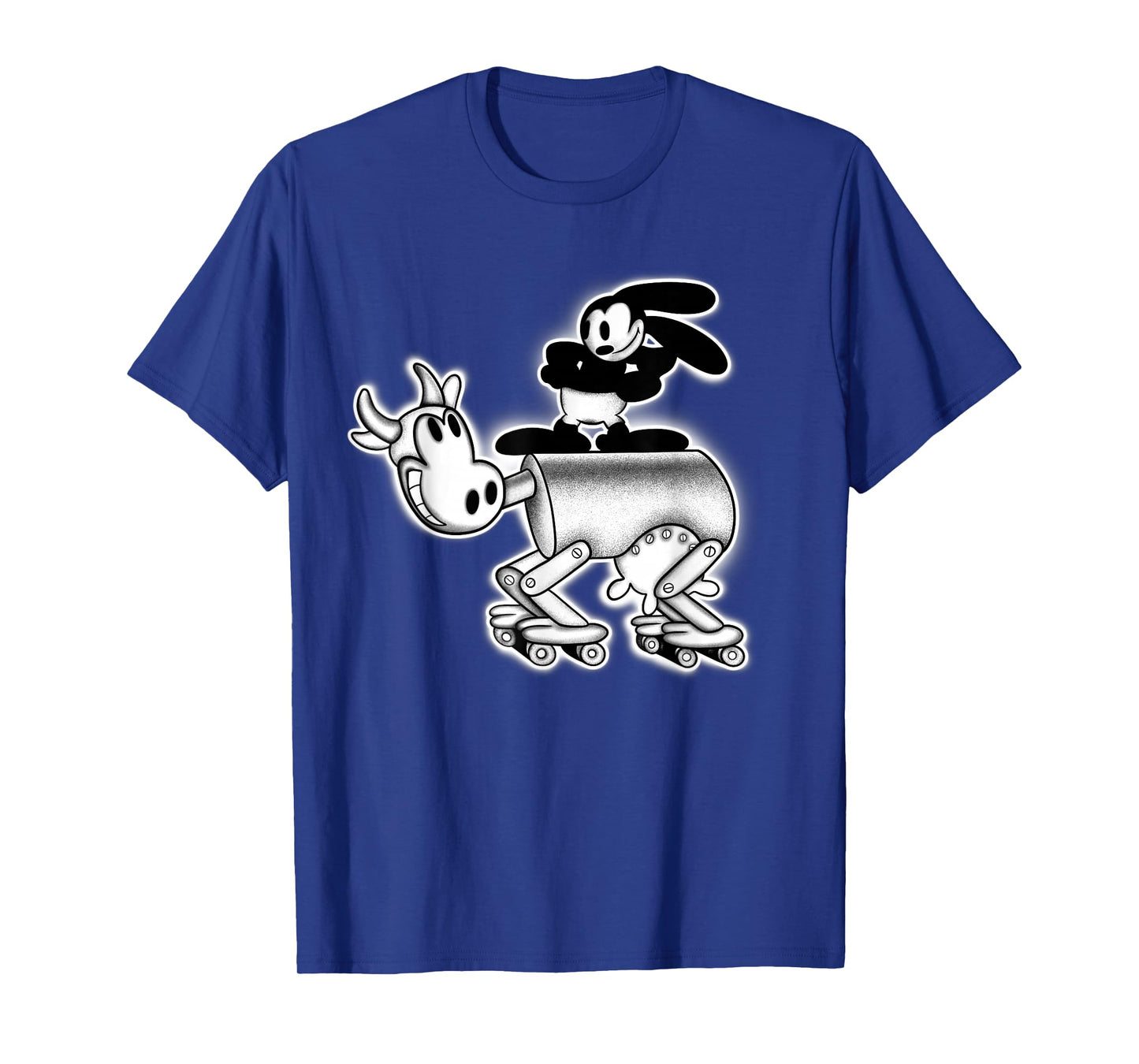 Oswald Rabbit in The Mechanical Cow x 1927 Cartoon T-Shirt