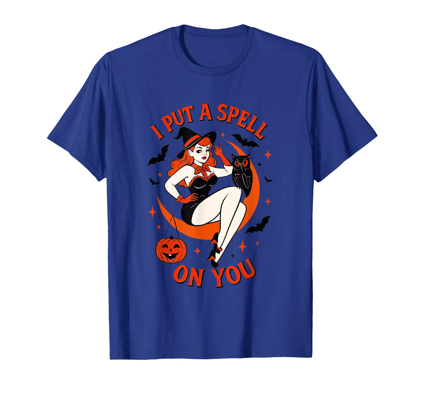 I Put A Spell On You Retro Witch T-Shirt