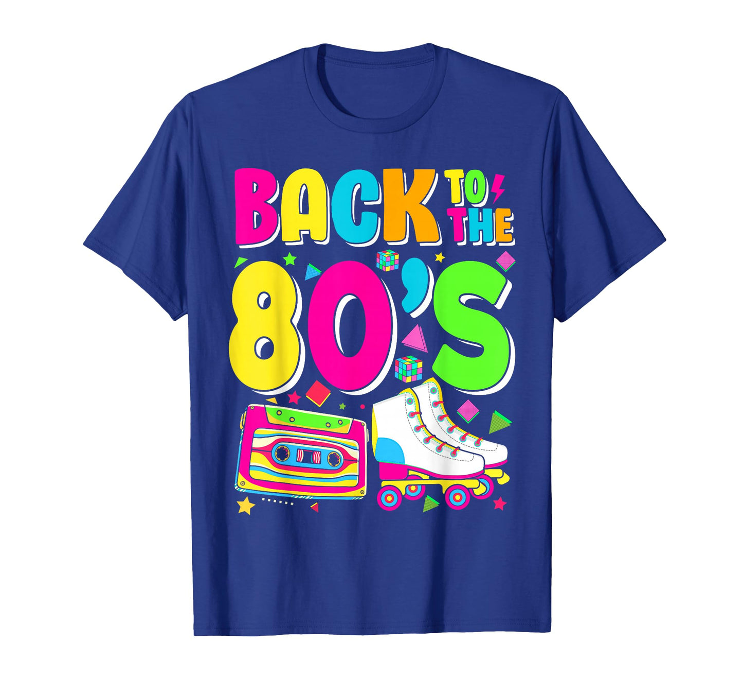 Back To 80's 1980s Outfit Costume Eighties Retro Party T-Shirt
