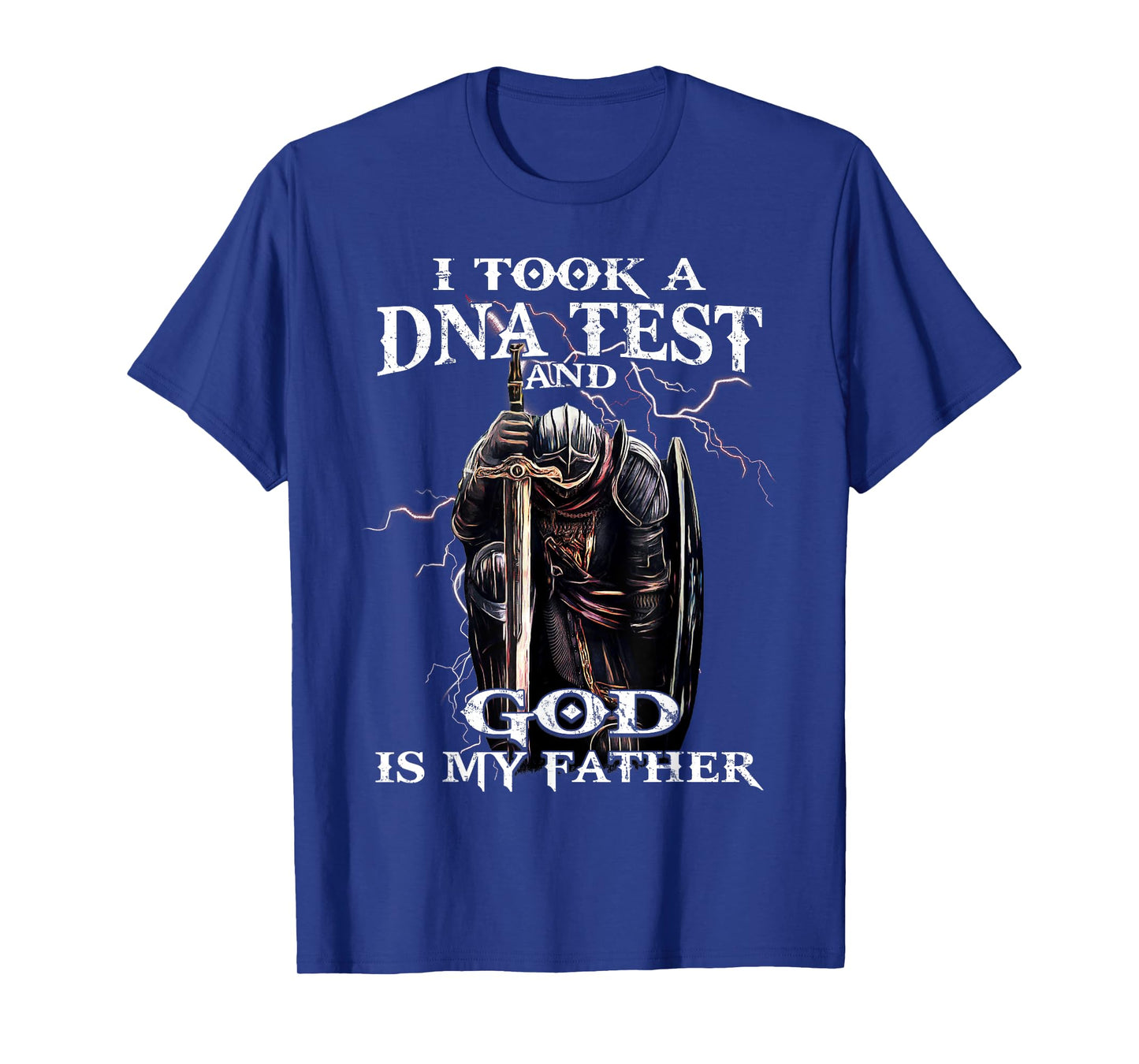 Knights Templar God is My Father Crusader Warrior Bible T-Shirt
