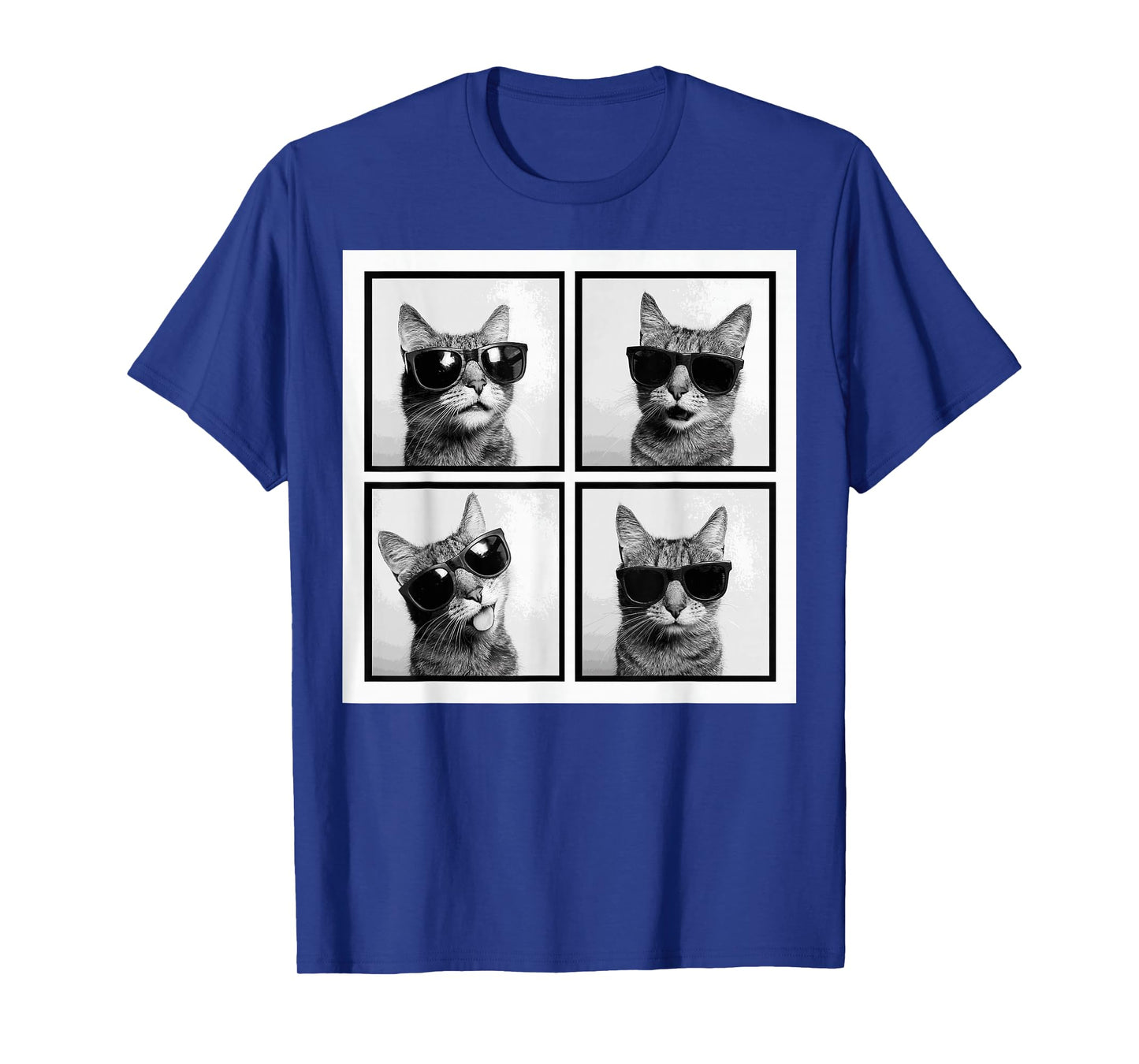Funny Graphic Cat Photobooth Selfie Funny T-Shirt
