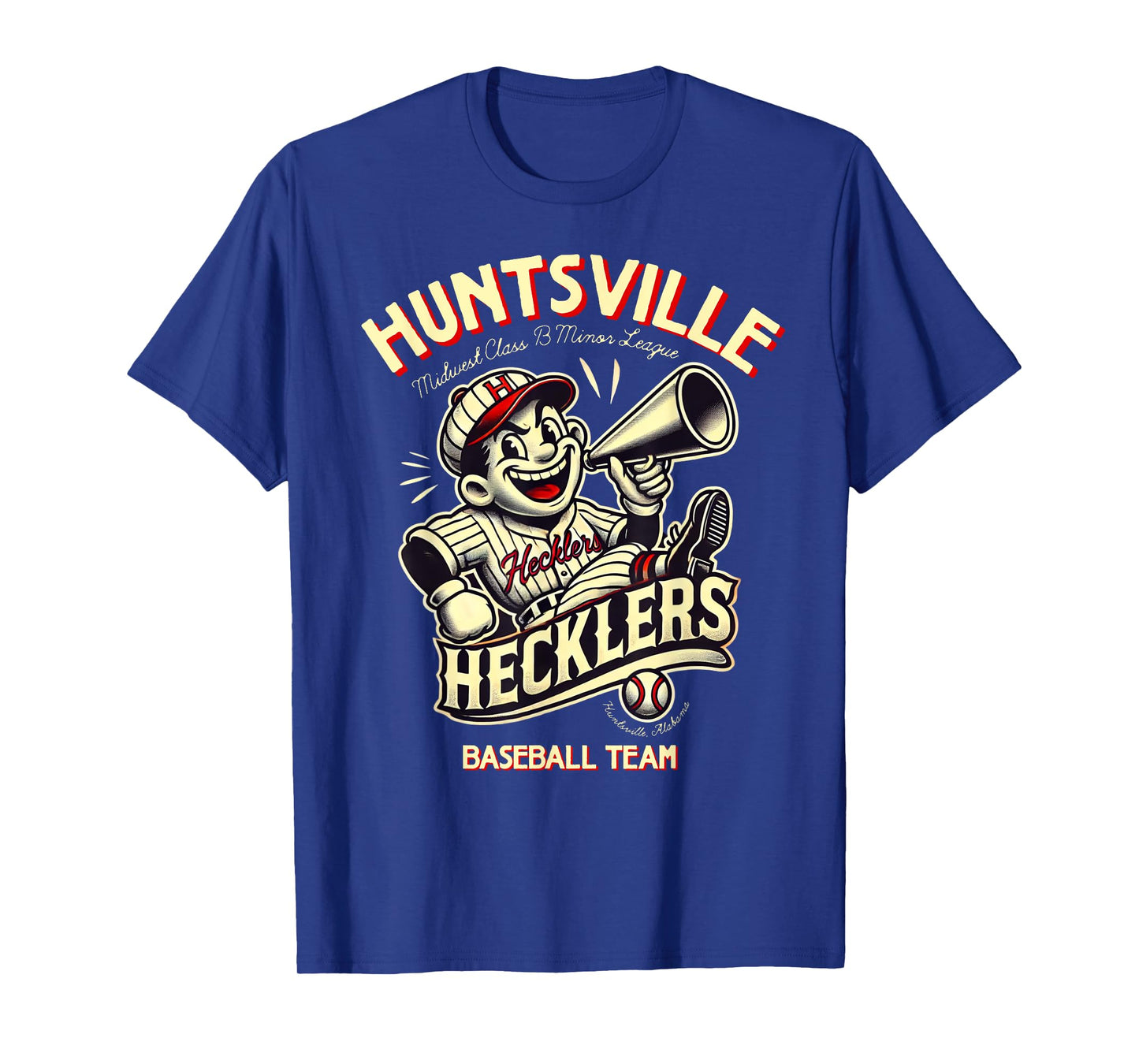 Huntsville Hecklers Funny Minor League Baseball Team T-Shirt