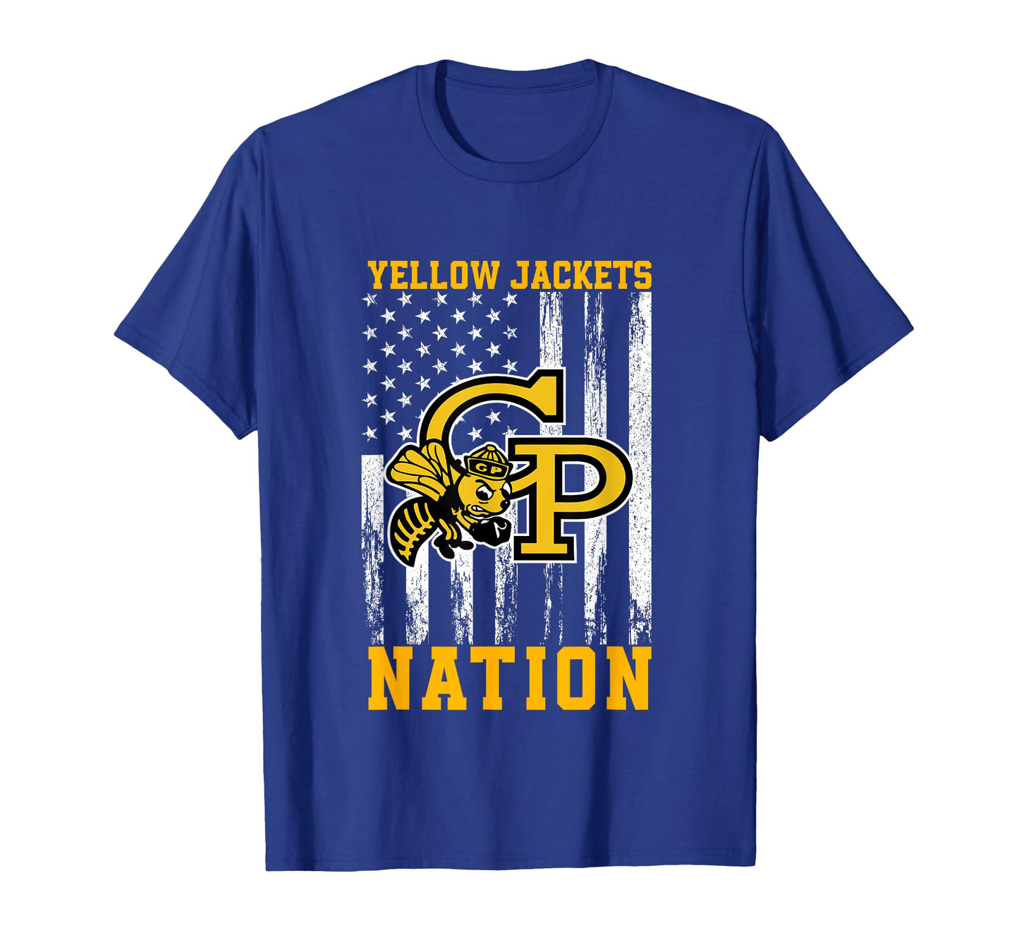 Galena Park Yellow Jackets Logo Nation HS T-Shirt