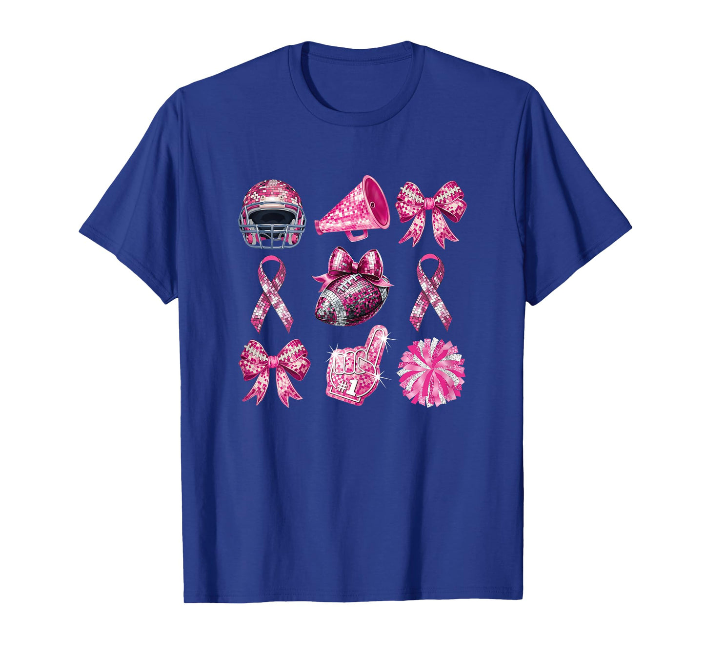 Funny Pink Out Tackle Breast Cancer Awareness For Mothers T-Shirt