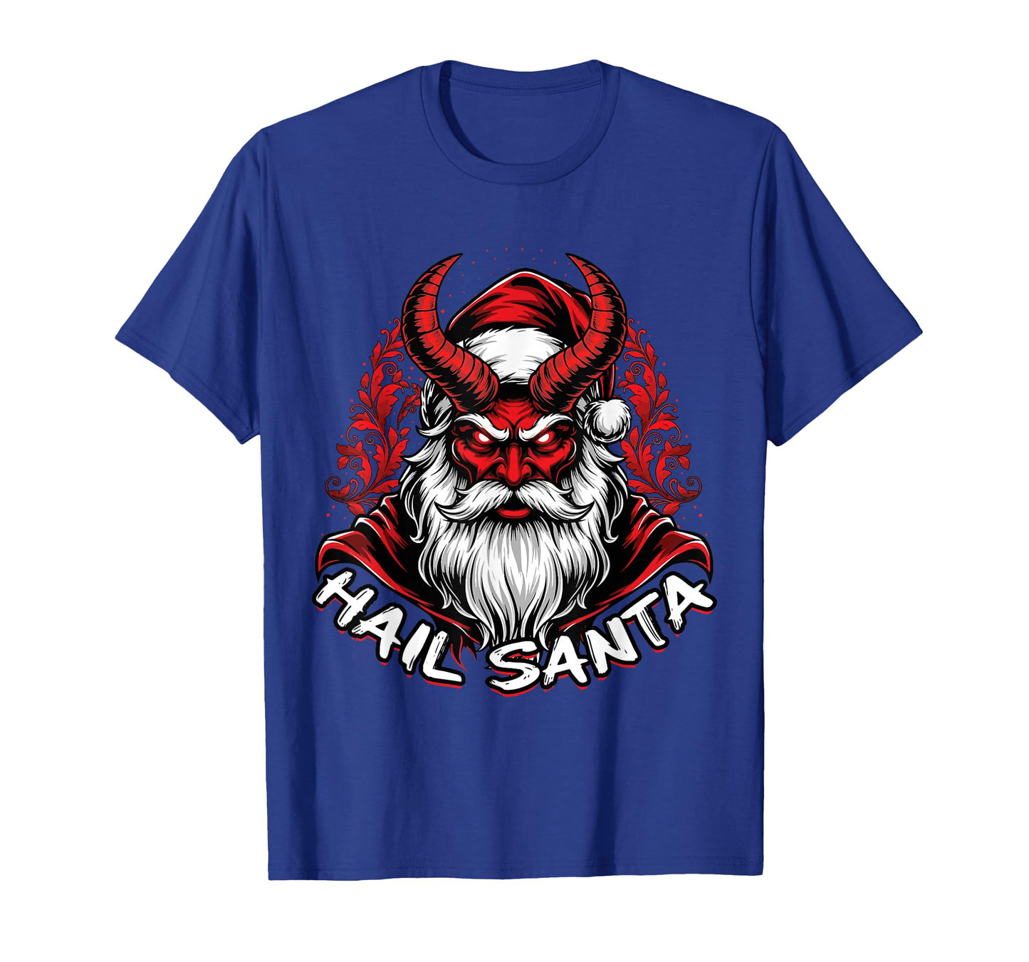 Hail Santa Pagan Happy Solstice Anti Christmas Horror T-Shirt