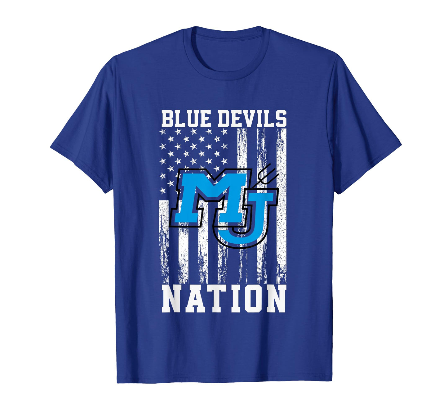 Mortimer Jordan Blue Devils Logo Nation HS T-Shirt