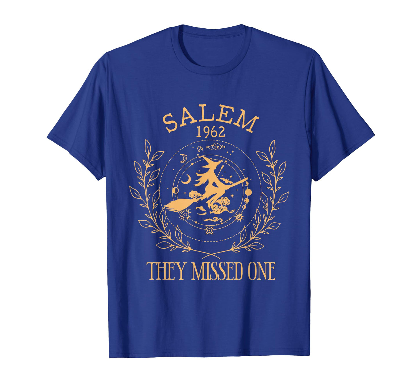 They Missed One Graphic Vintage 1962 Witch on Broom T-Shirt