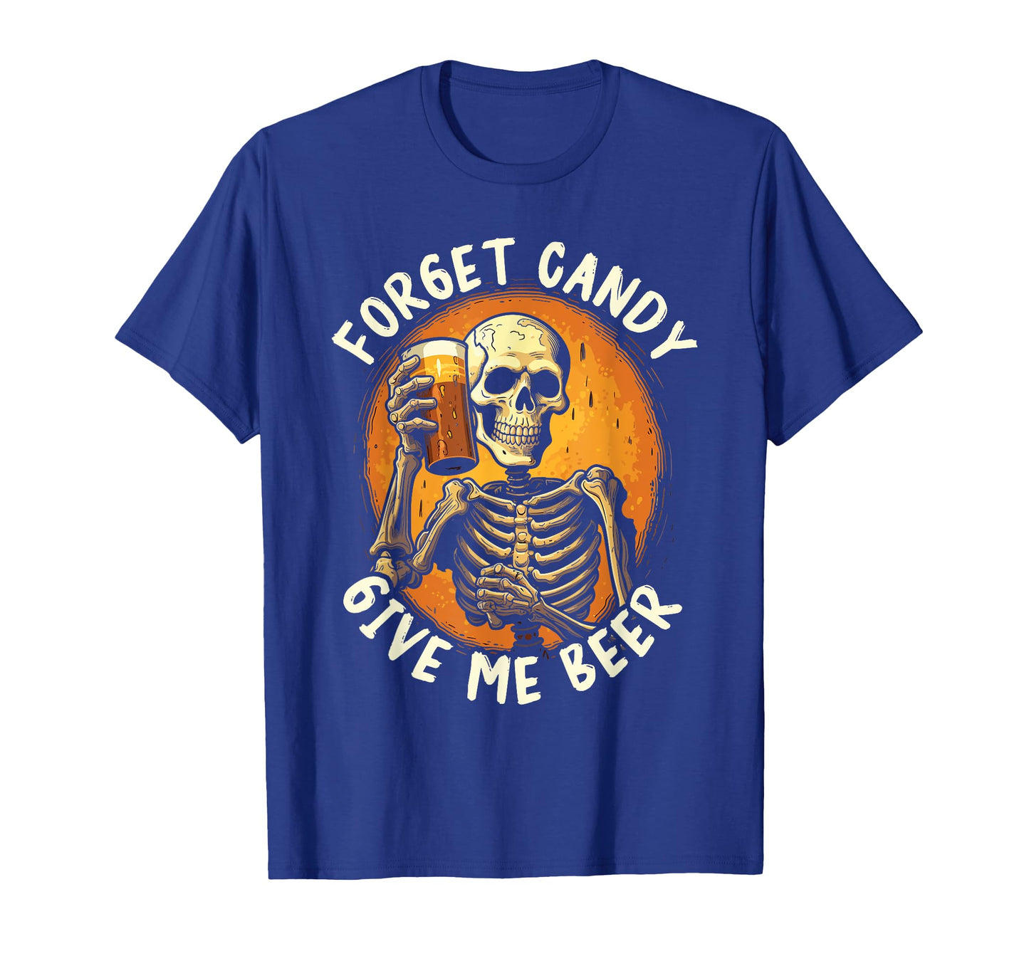 Halloween Beer Drinker Trick Or Treat Spooky Alcoholic T-Shirt