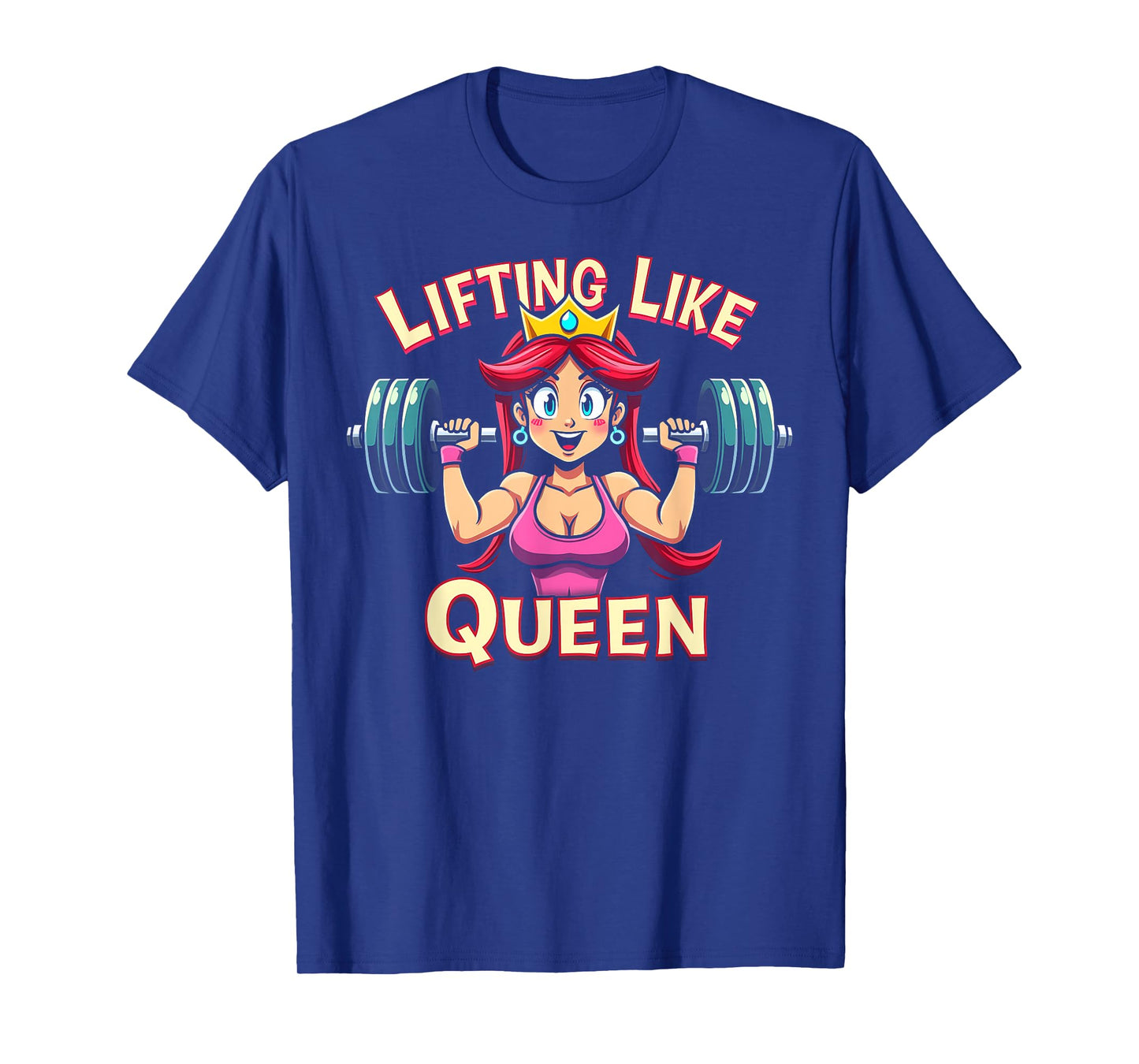 Lifting Queen Gym Apparel Cute Anime Weightlifting Girl T-Shirt