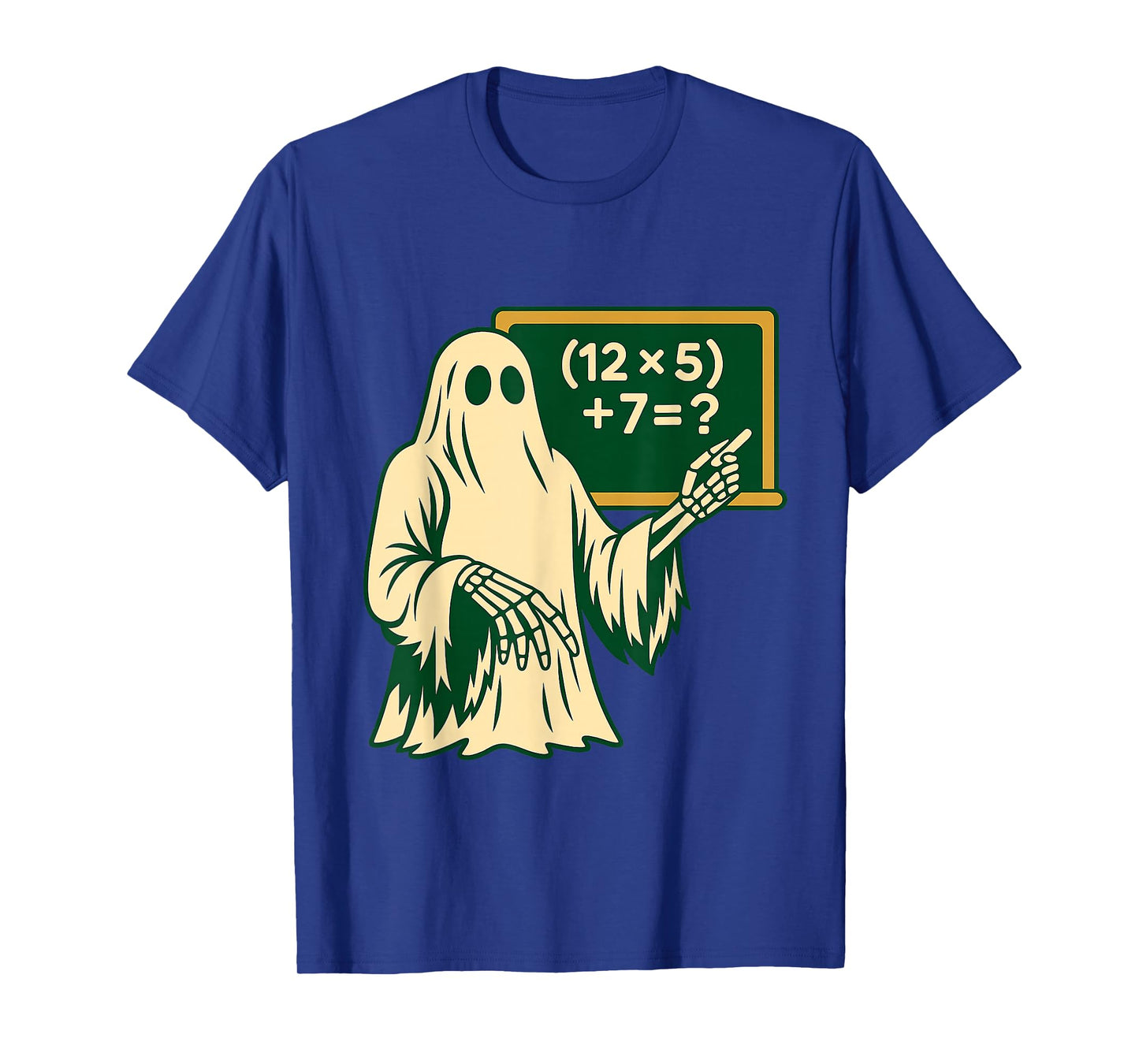 67 Teacher Halloween Ghost Six Seven Meme Brainrot Math Joke T-Shirt