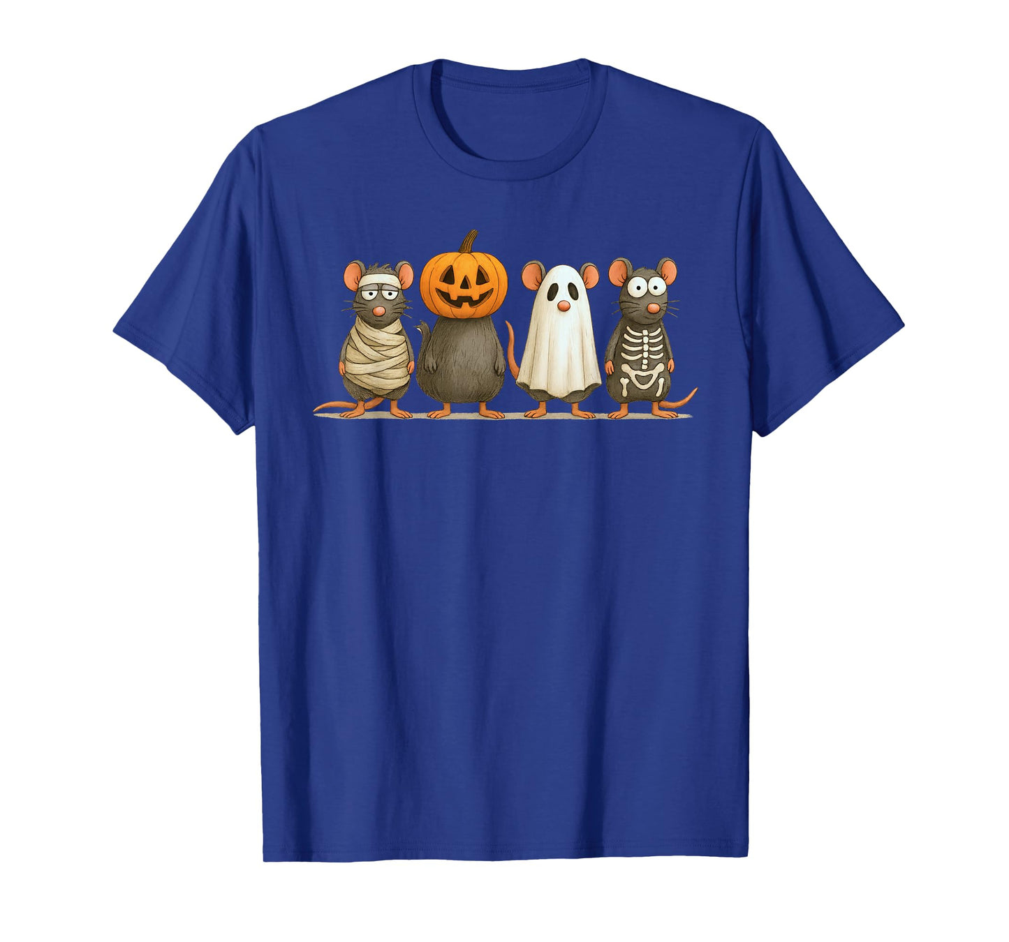 Spooky Witch Boo Rat Keeper Funny Halloween Costum Girl Boy T-Shirt