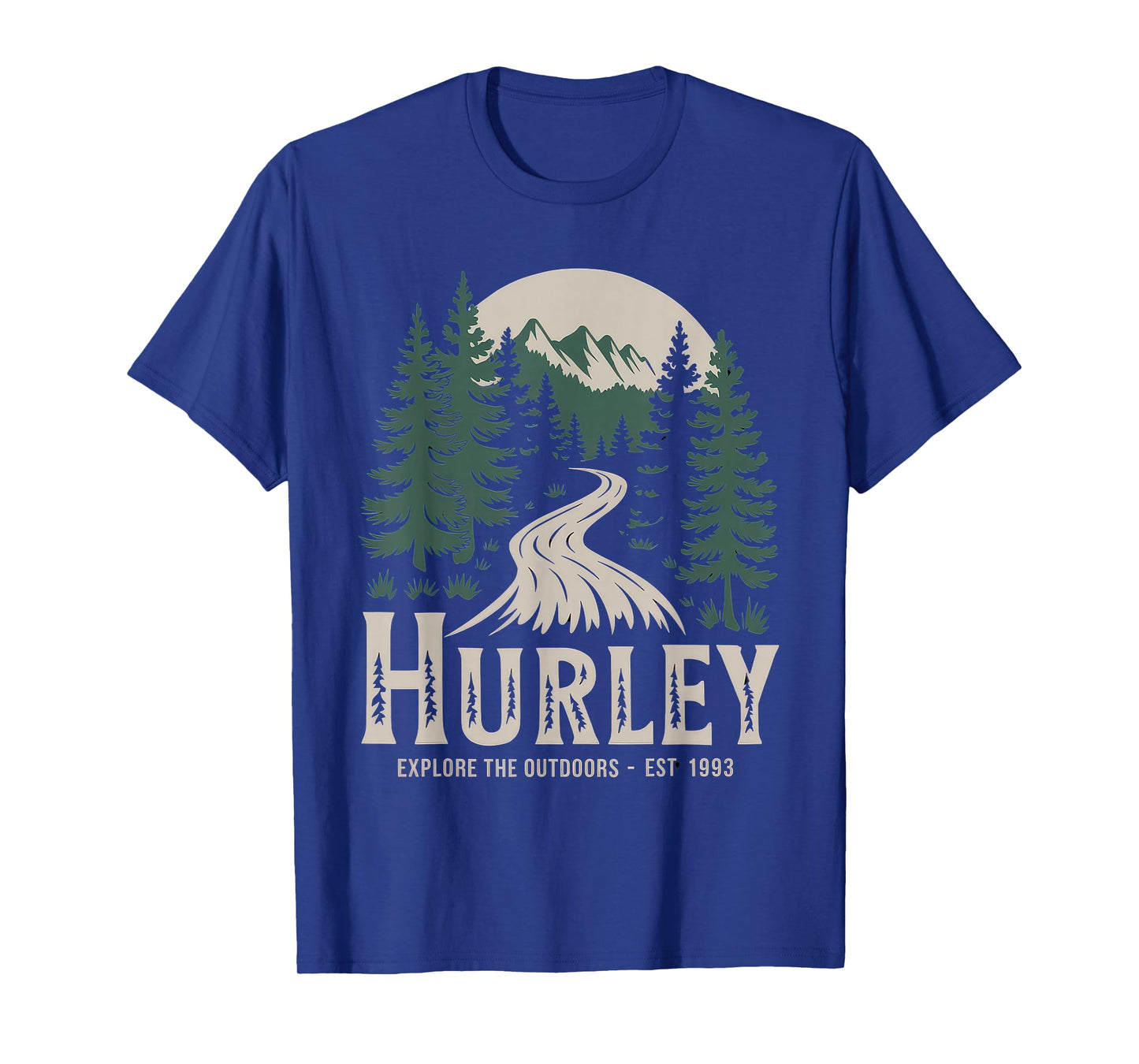 Hurley KY Vintage Evergreen Sunset Eighties Retro 80s 90s T-Shirt