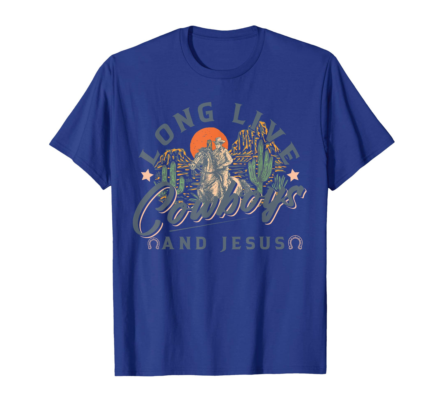 Cowboys And Jesus, Western Christian, Religious T-Shirt