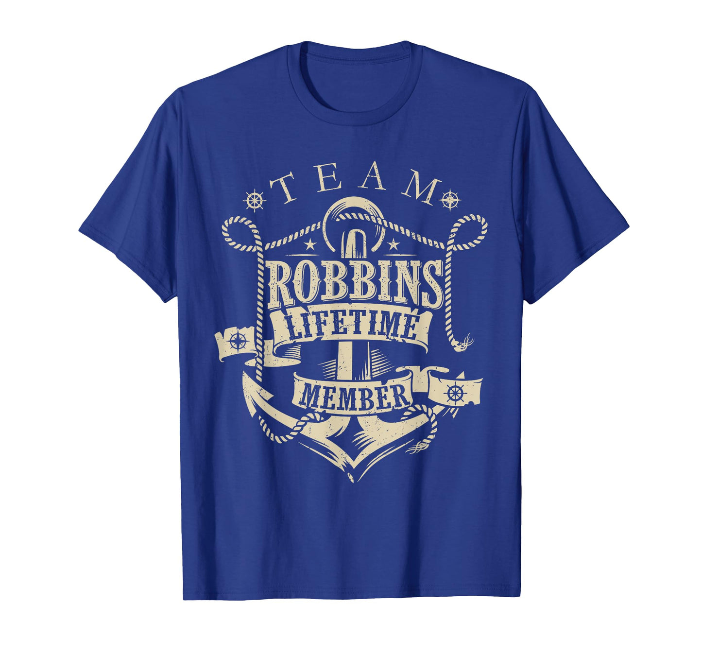 Team ROBBINS Lifetime Member Vintage ROBBINS Family Name T-Shirt
