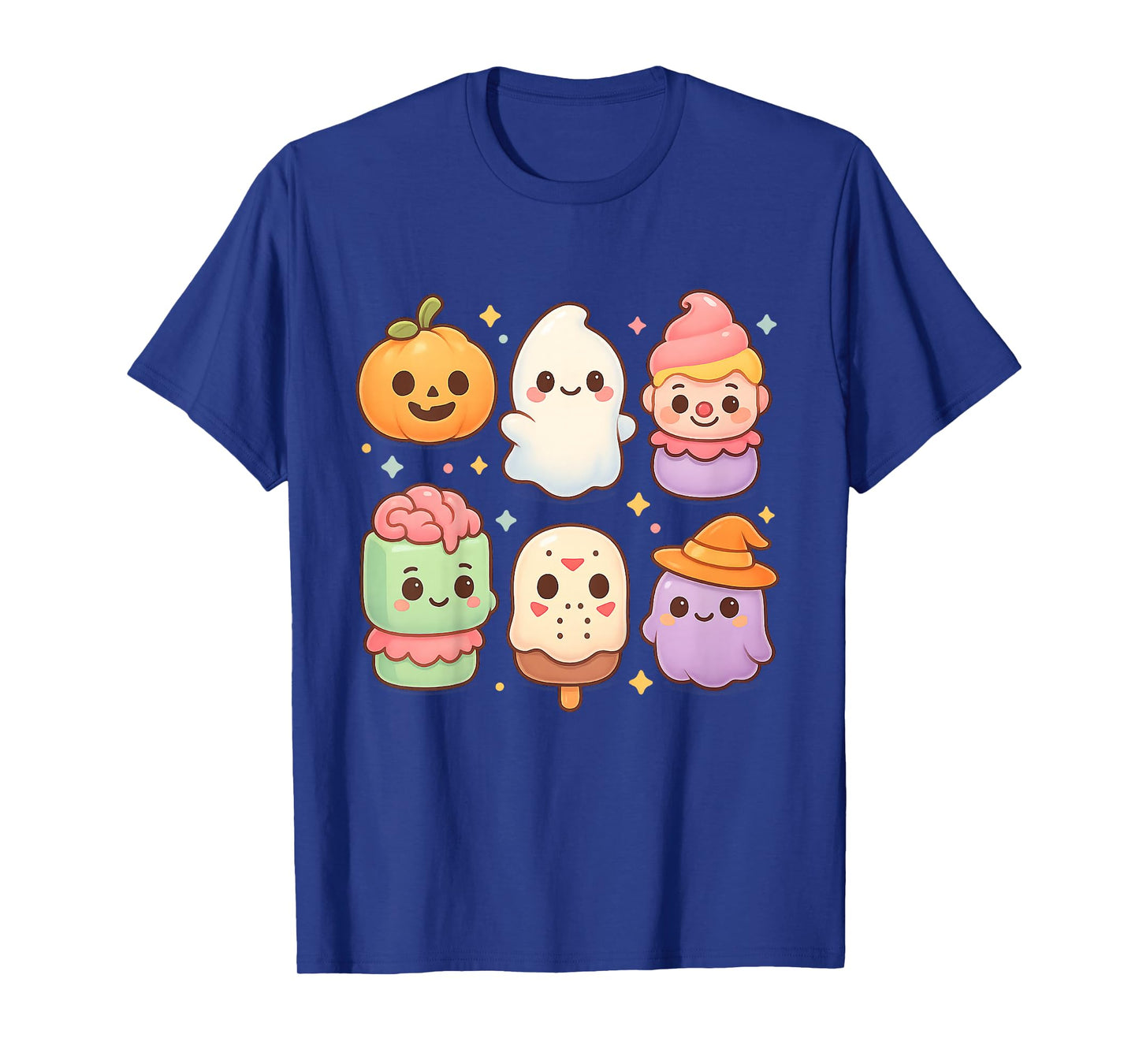 Kawaii Anime Halloween Sweet Monster Ice Cream Pops Candy T-Shirt