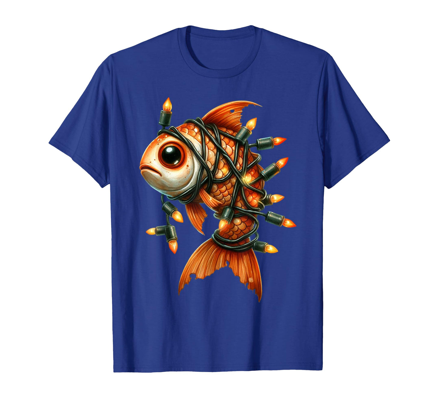 Sea Animal Red Fish Funny Halloween Costume Men Women Kids T-Shirt